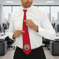 The Best Necktie – Faux Seal Political Parody (Red)