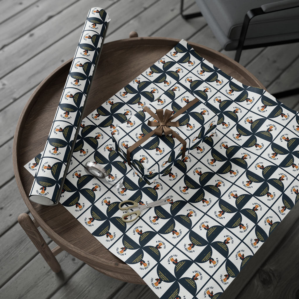 “Not Socks” Wrapping Paper — Political Parody Gift Wrap