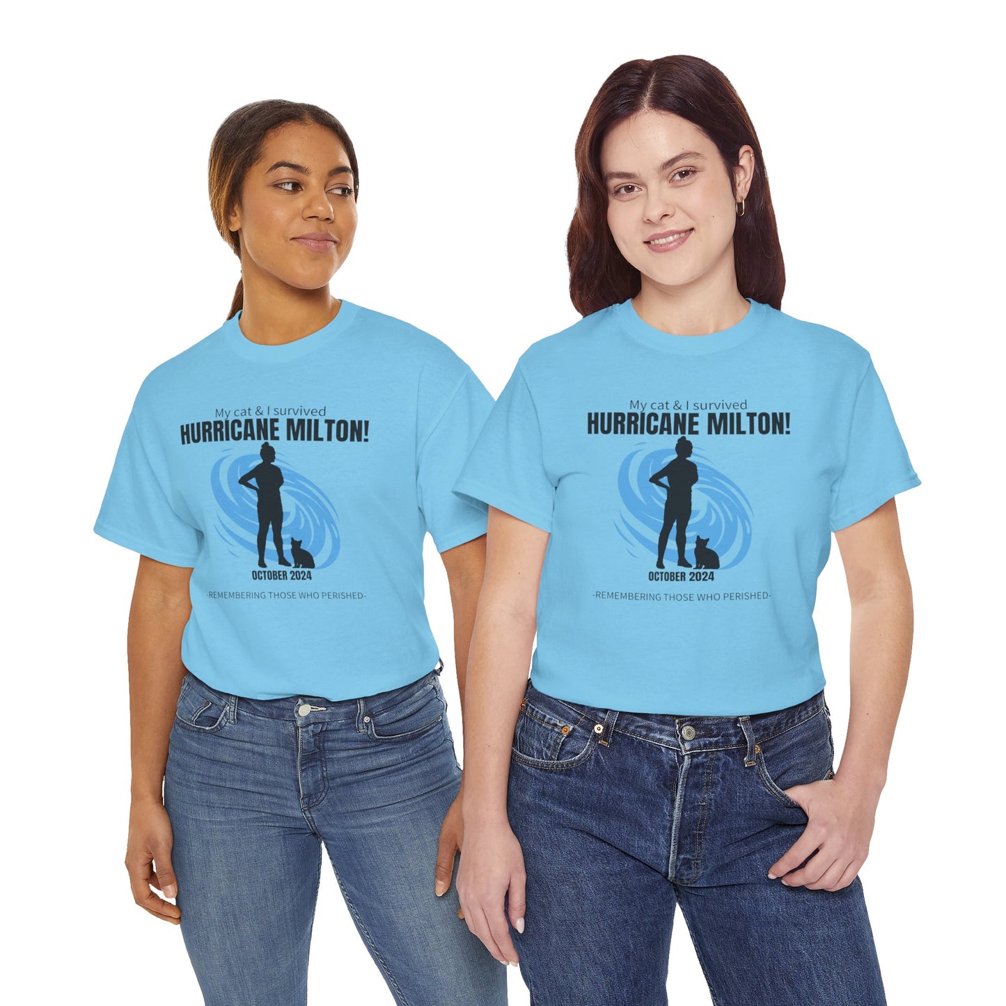 Hurricane Milton Survivor Unisex Heavy Cotton Tee