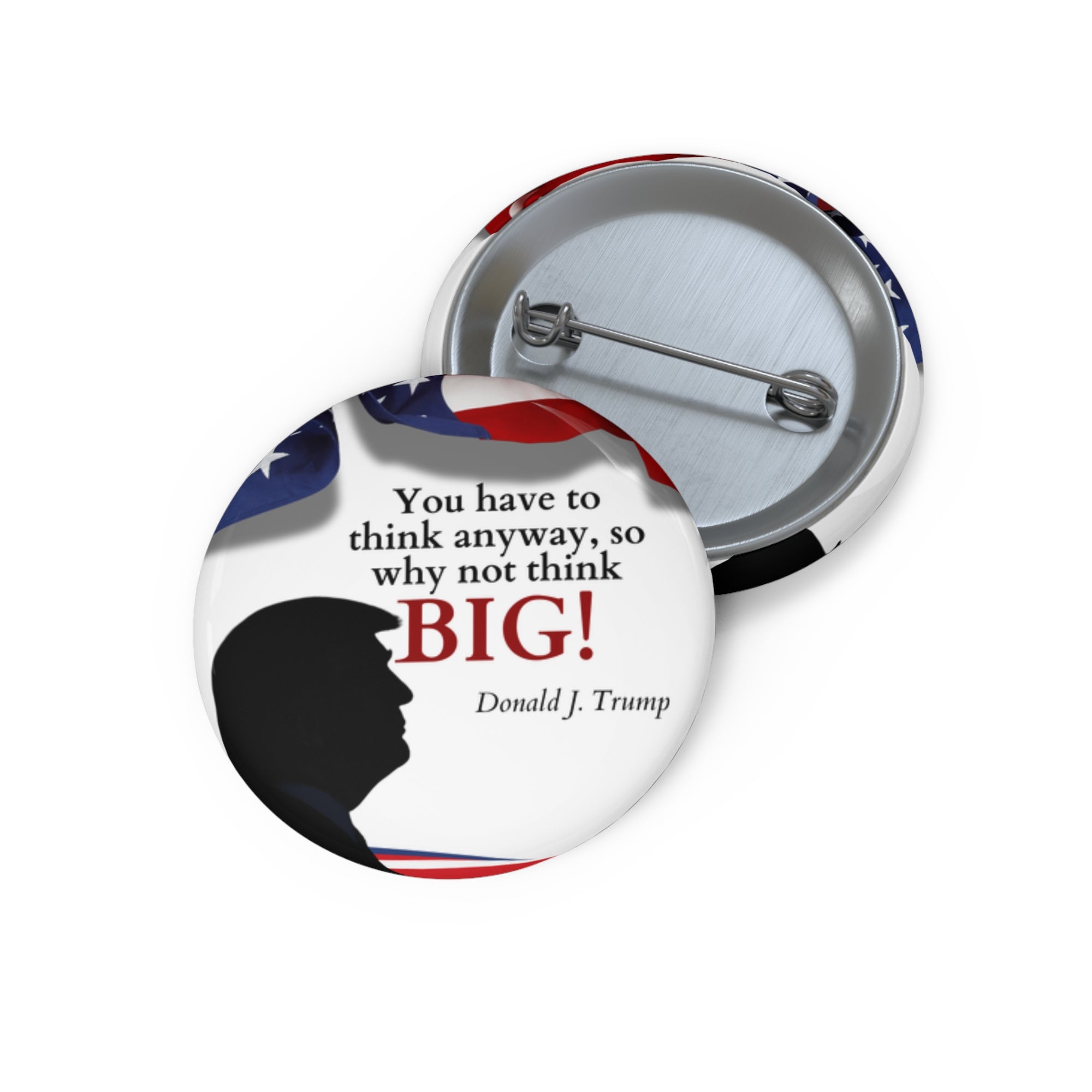 Trump: Think Big Pin Buttons