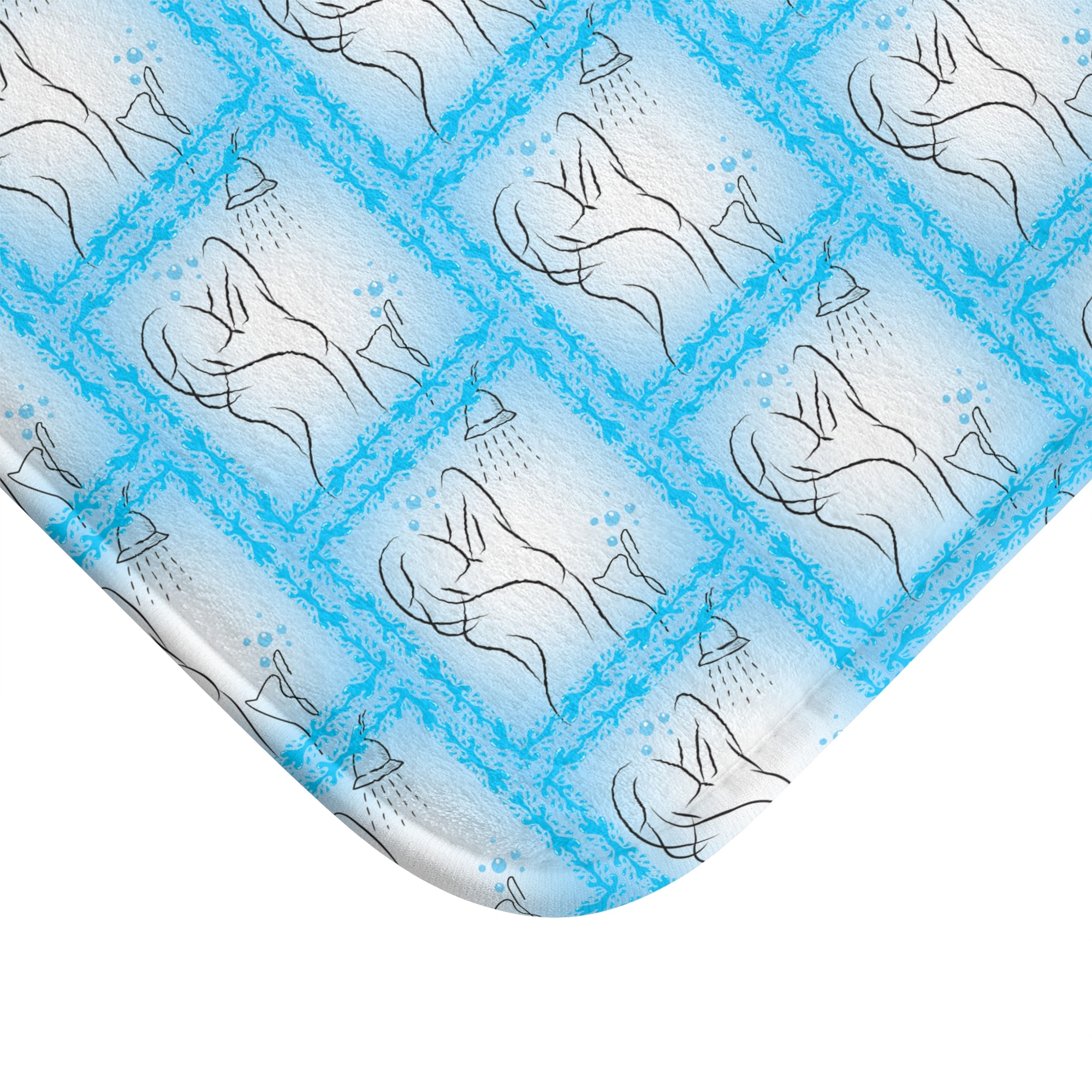 Cat & Lady Bath Mat