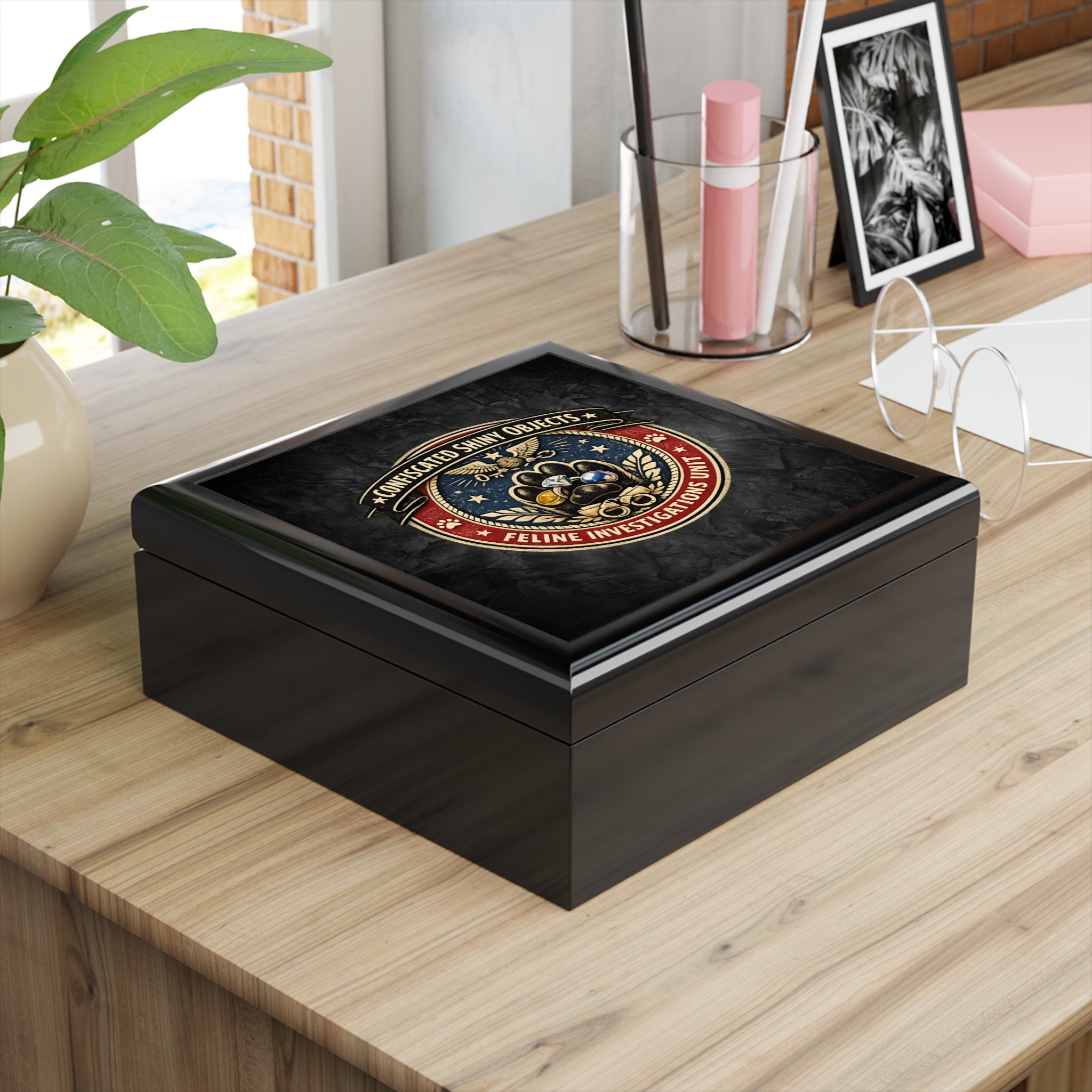Confiscated Shiny Objects Jewelry Box