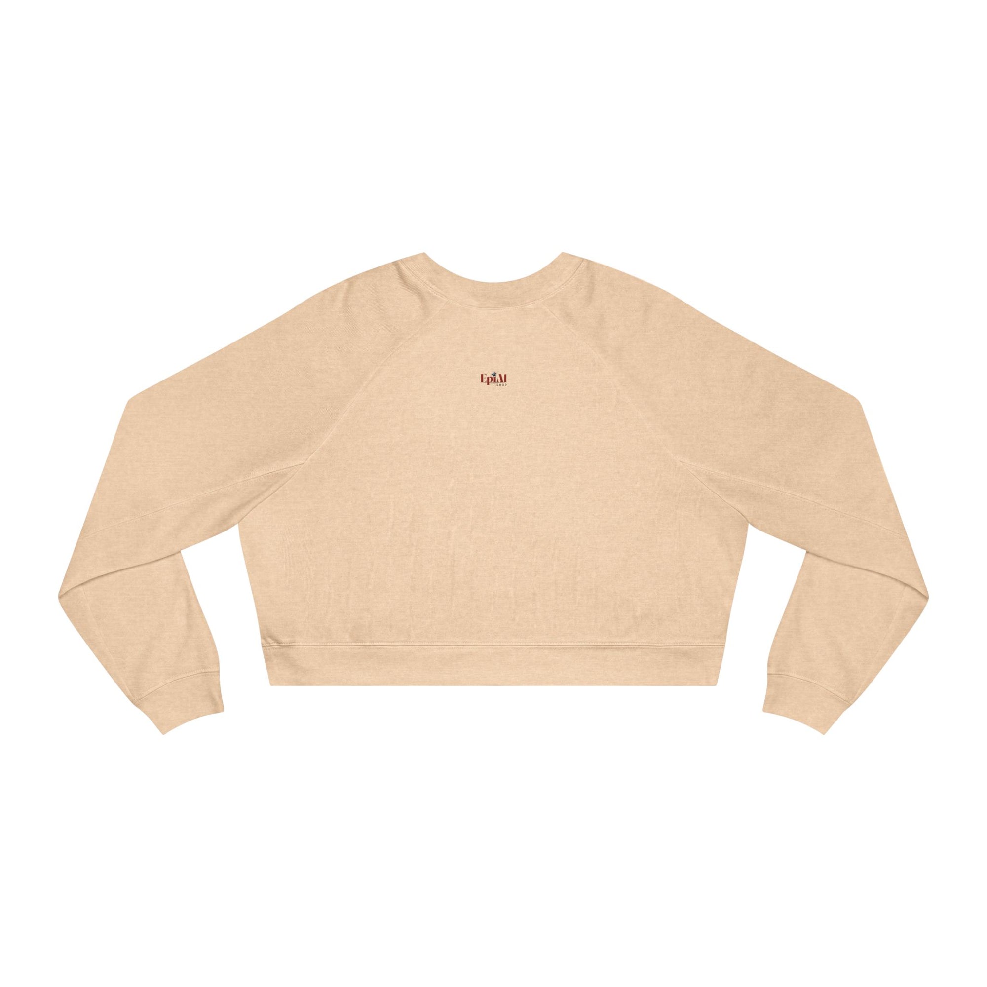 Artsy Fartsy Cat Lady Cropped Fleece Pullover, Autumn Fashion