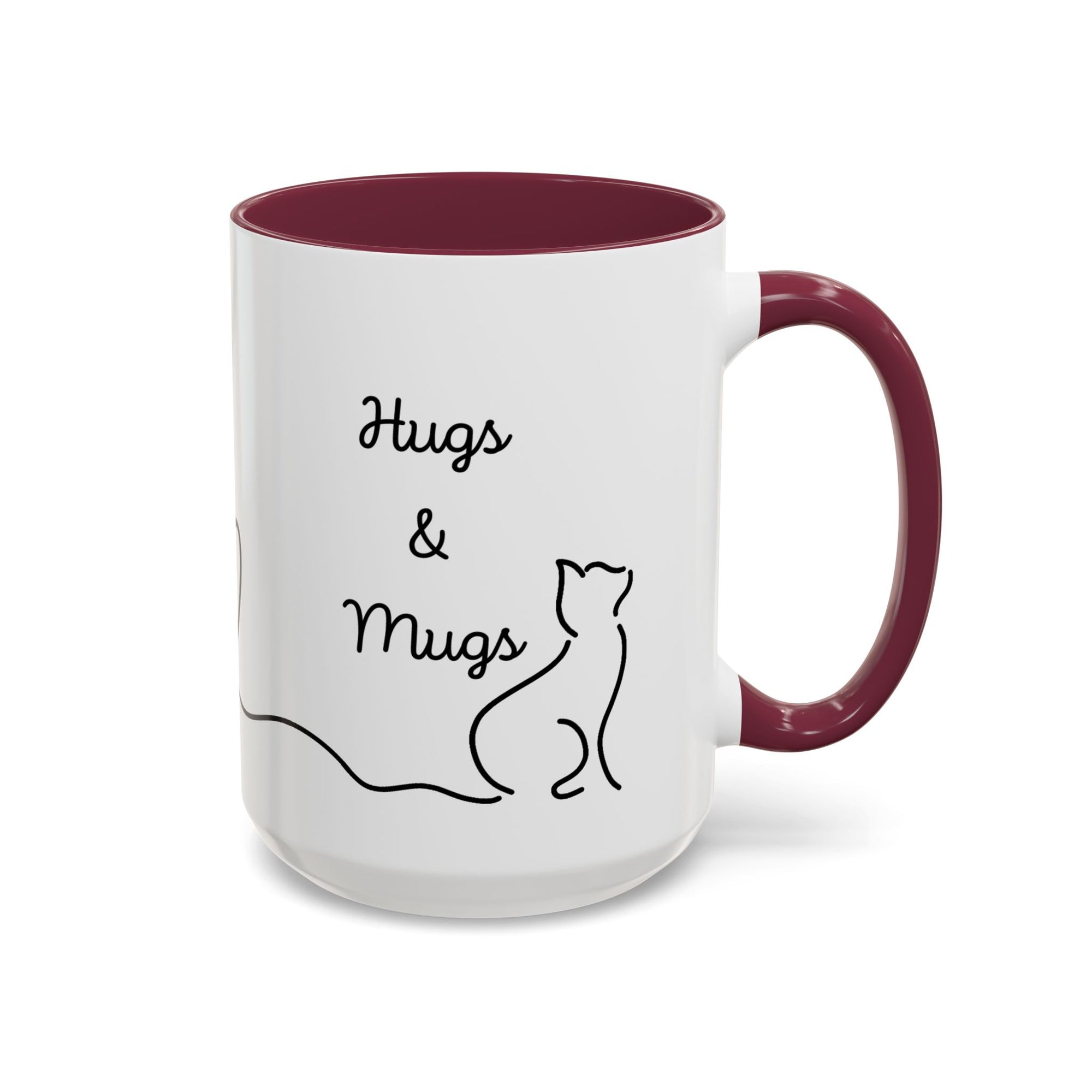 Hugs & Mugs Vibrant Color Coffee Mug
