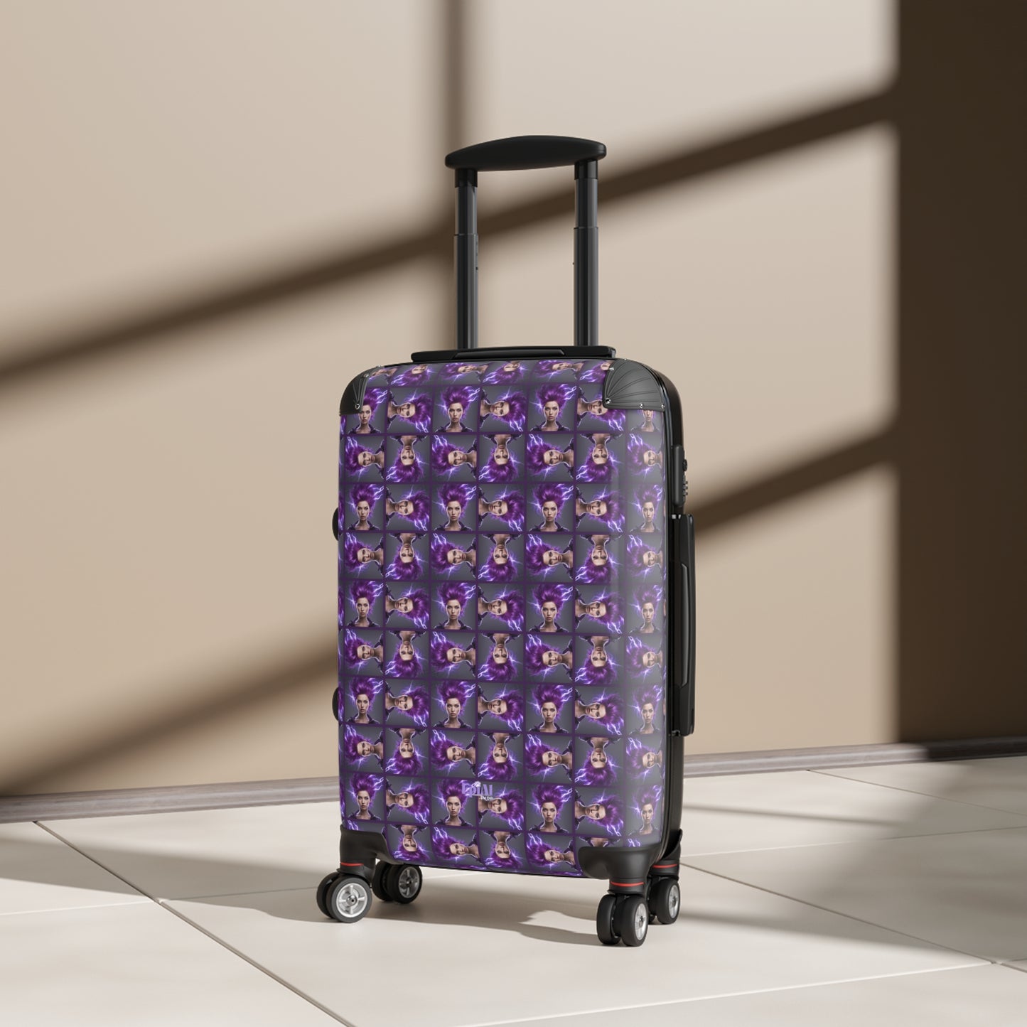 Purple Maze Epilepsy Awareness Suitcase
