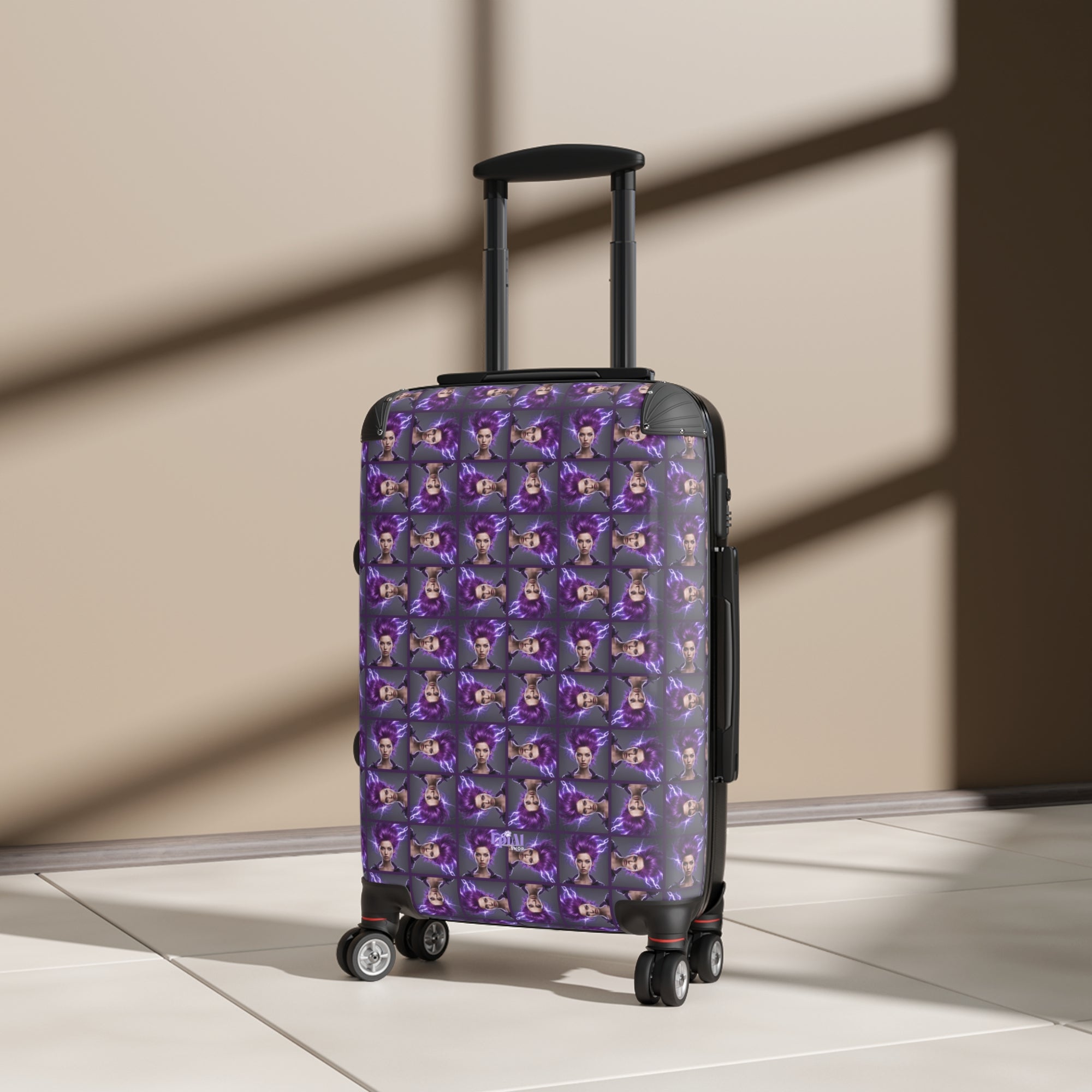 Purple Maze Epilepsy Awareness Suitcase