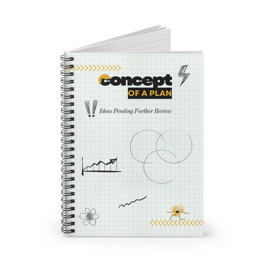 Concept of a Plan – Spiral Notebook