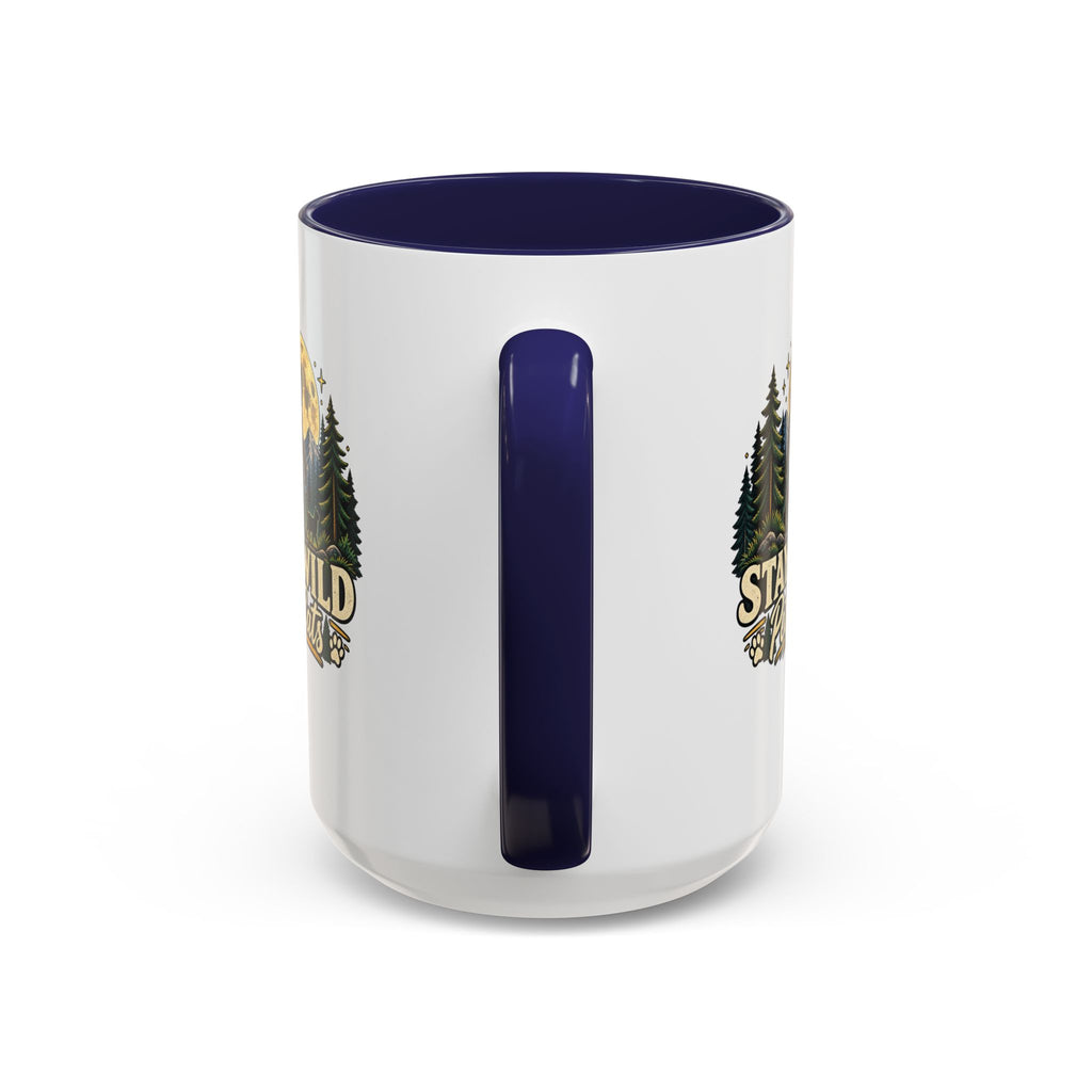 Stay Wild Pet Cats Sasquatch Accent Mug
