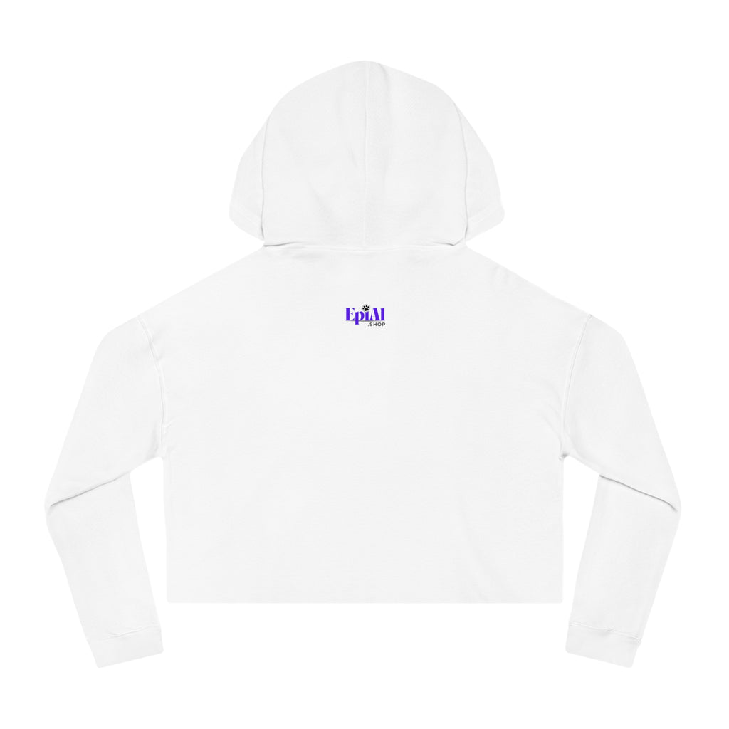 Young Cat Lady Club Women’s Cropped Hooded Sweatshirt