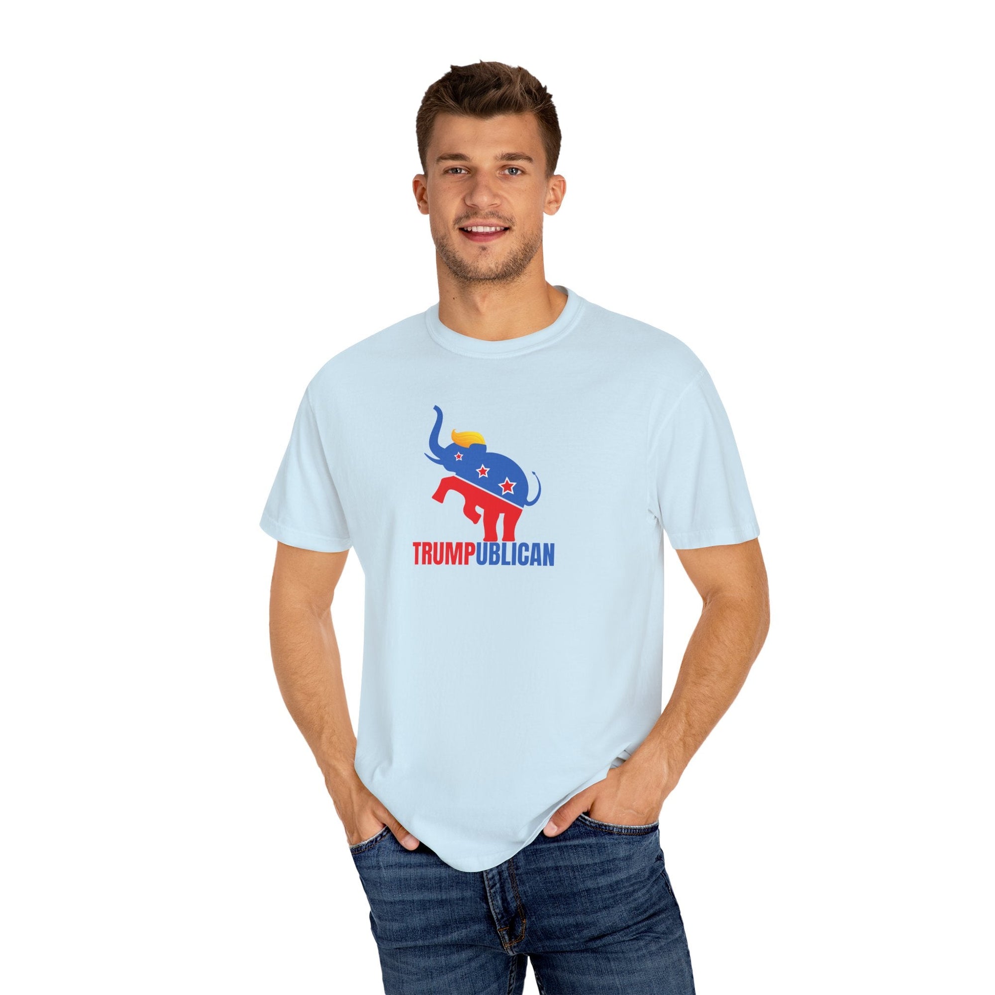 Trumpublican Unisex Garment-Dyed T-Shirt Printify
