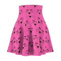 Laughing Kitty Pink Skater Skirt