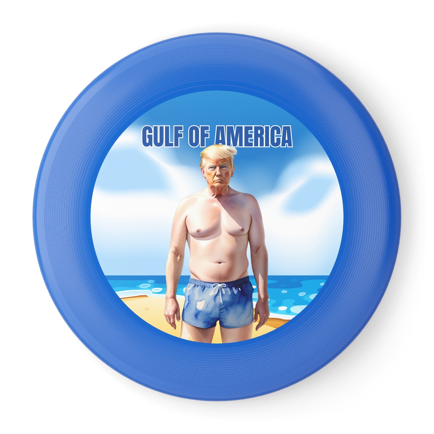 Gulf of America Frisbee - Fun Outdoor Flying Disc with Humorous Design