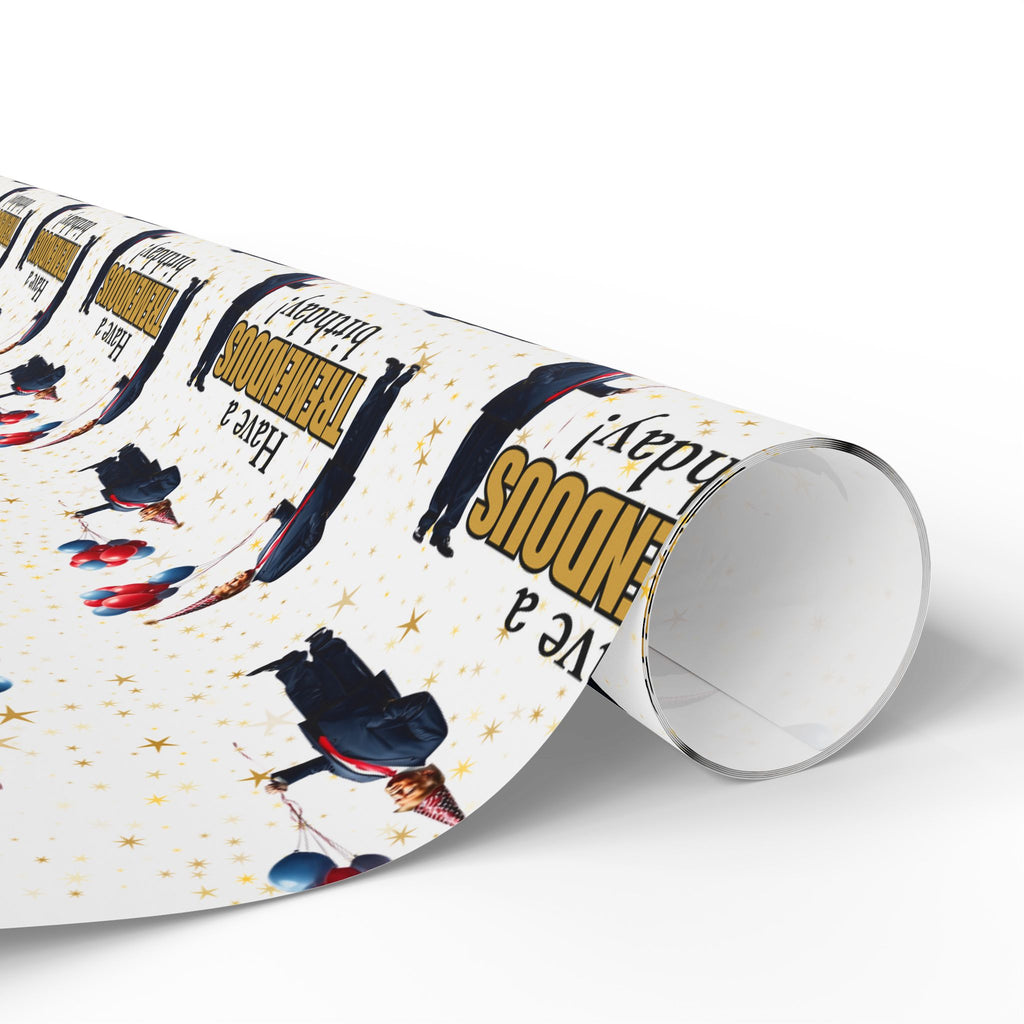 Tremendous Trump Birthday Wrapping Paper