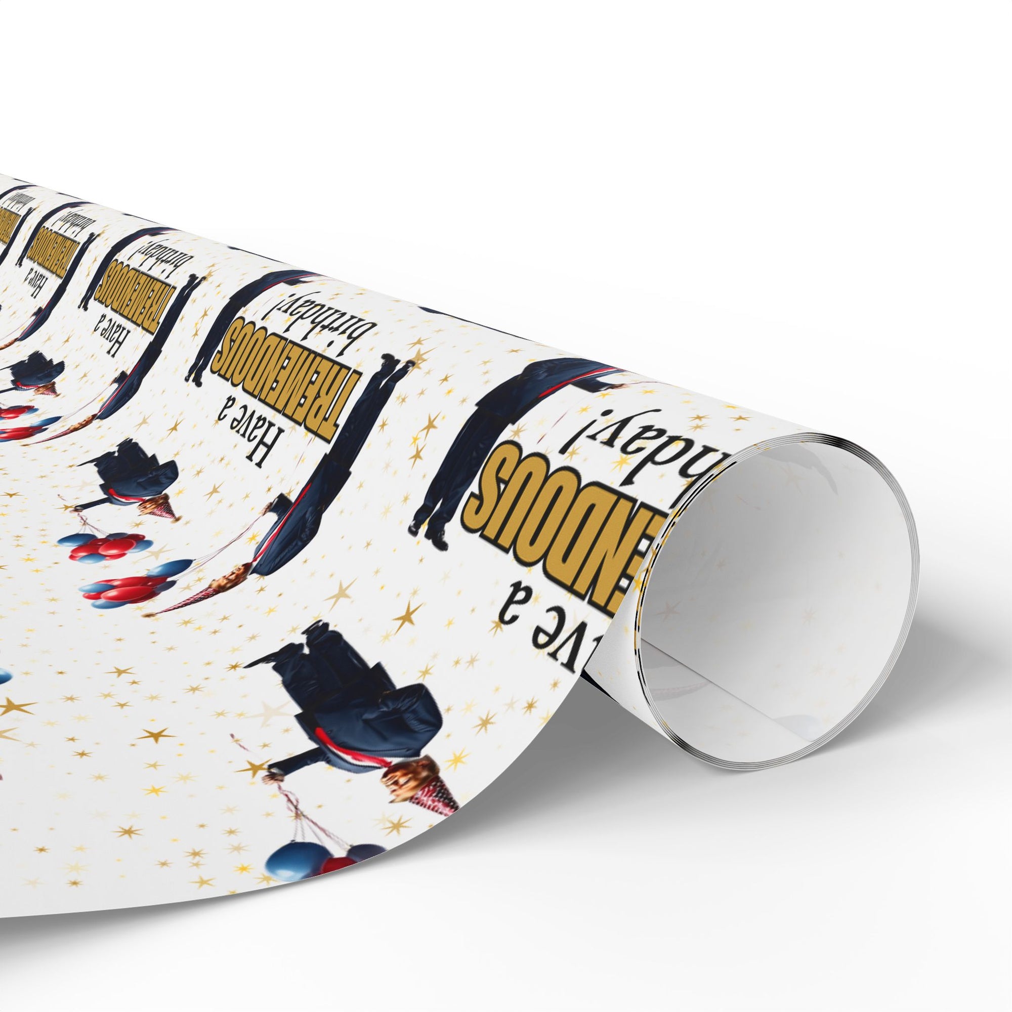 Tremendous Trump Birthday Wrapping Paper