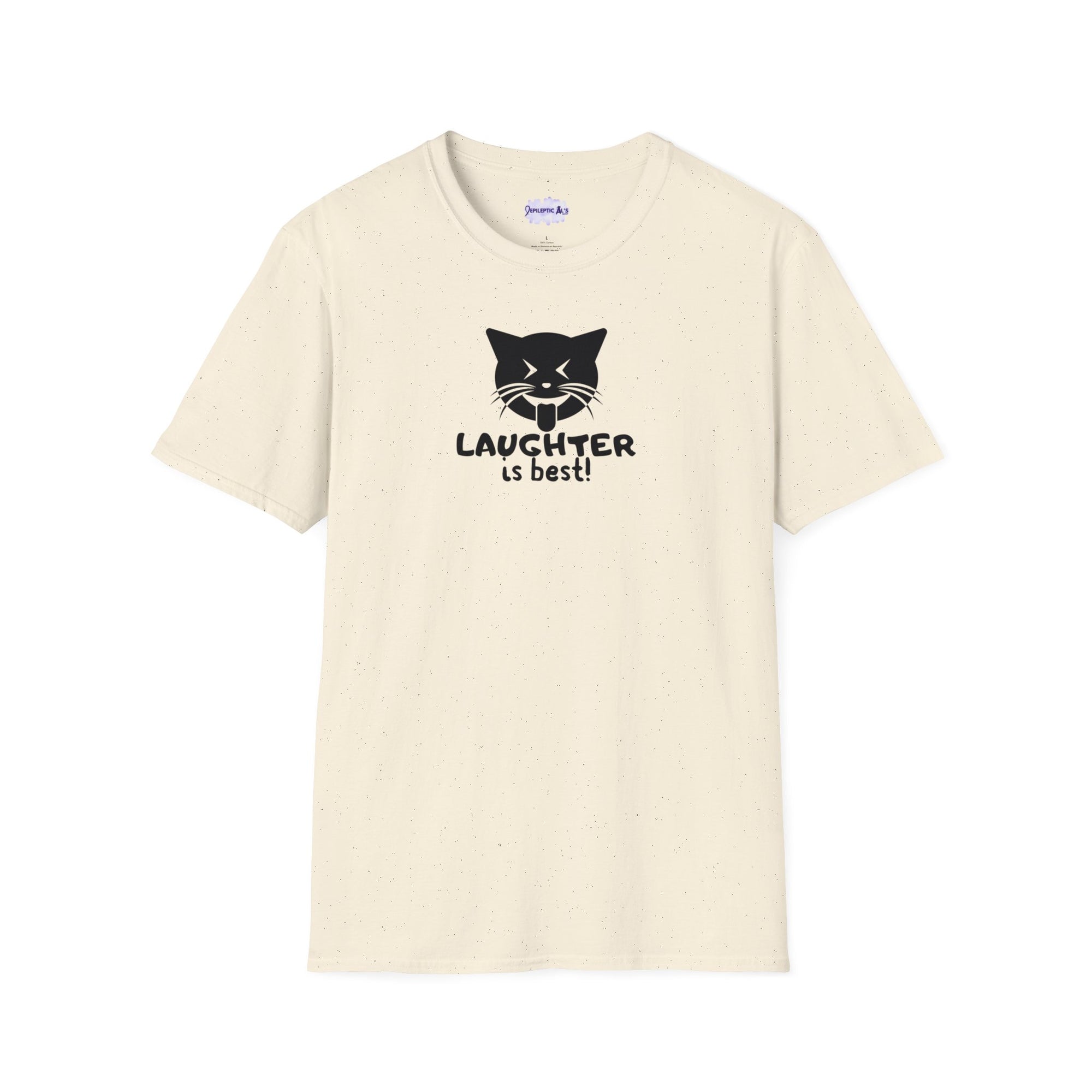 Laughter Unisex Softstyle T - Shirt - T - Shirt - Epileptic Al’s Shop
