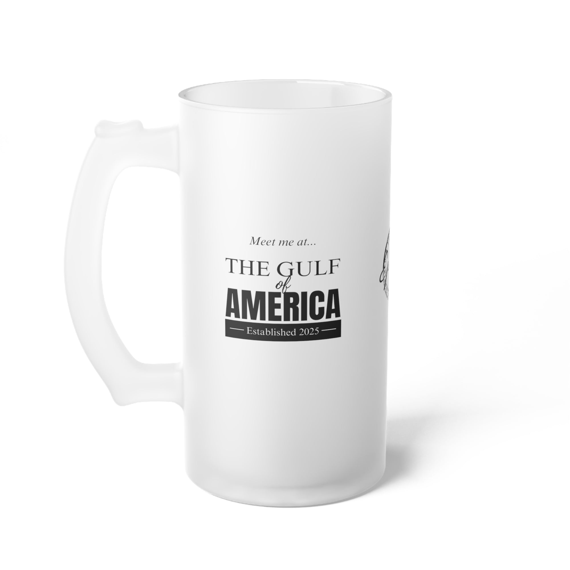 Meet Me at the Gulf Frosted Beer Mug