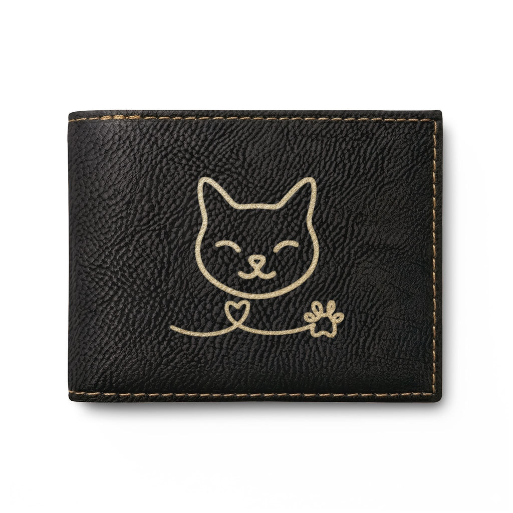 Cat People Get It RFID Slim Bifold Wallet