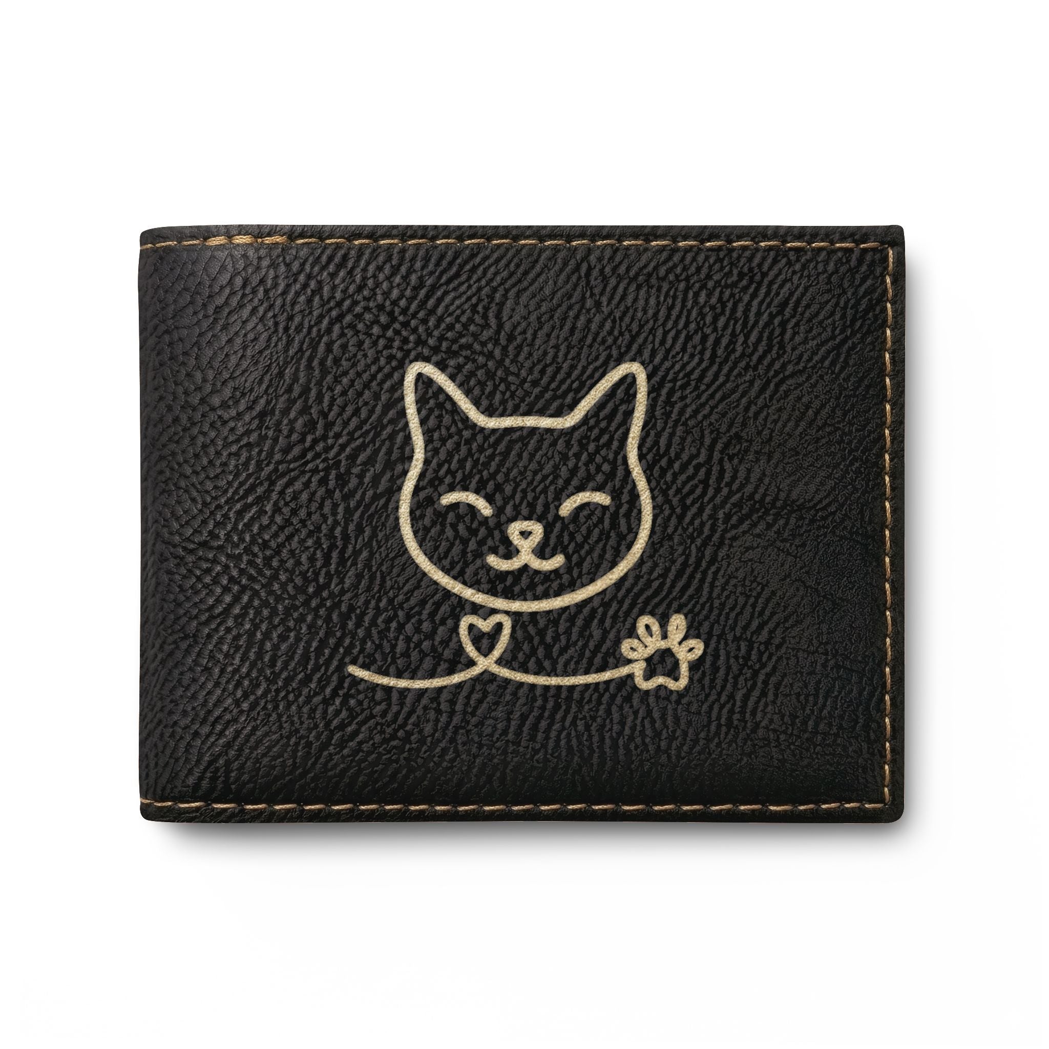 Cat People Get It RFID Slim Bifold Wallet
