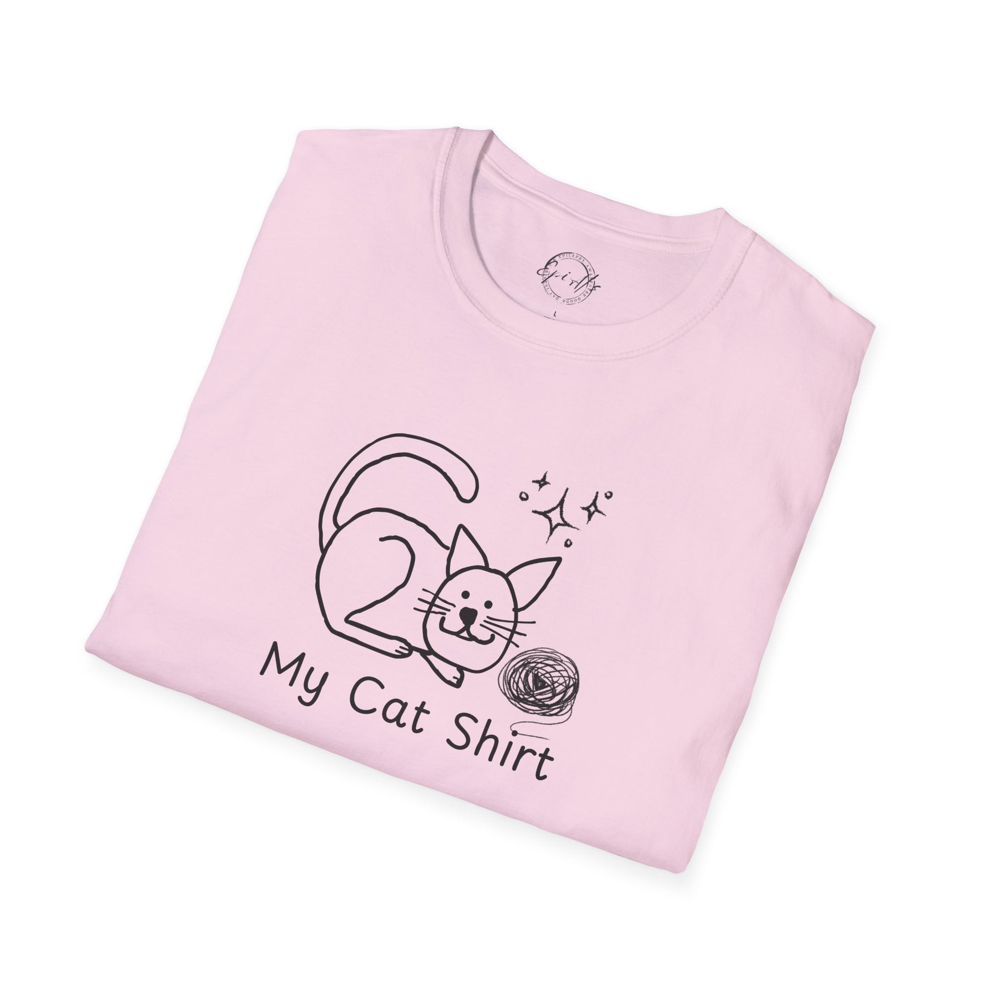 Cute Cat Lover T-Shirt - My Cat Shirt Design