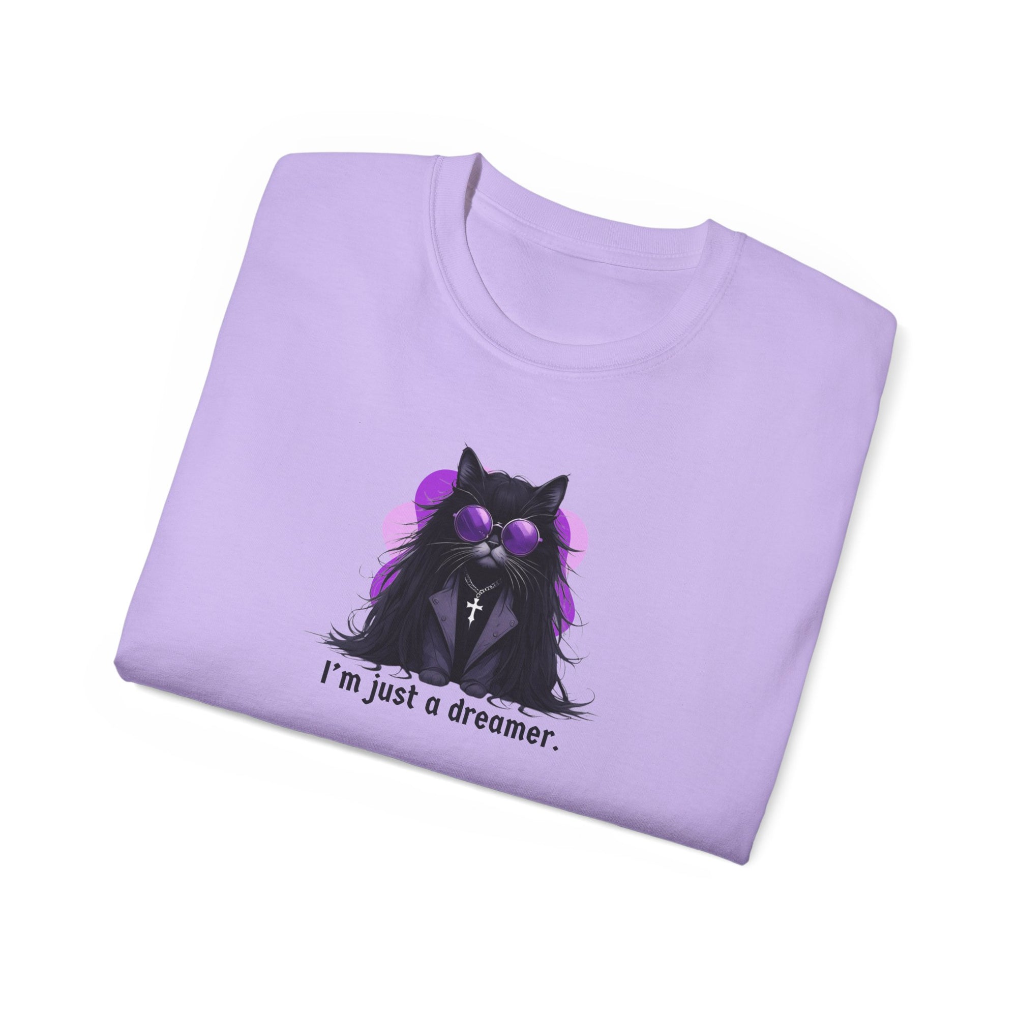 Just a Dreamer Ozzy Cat Graphic Tee