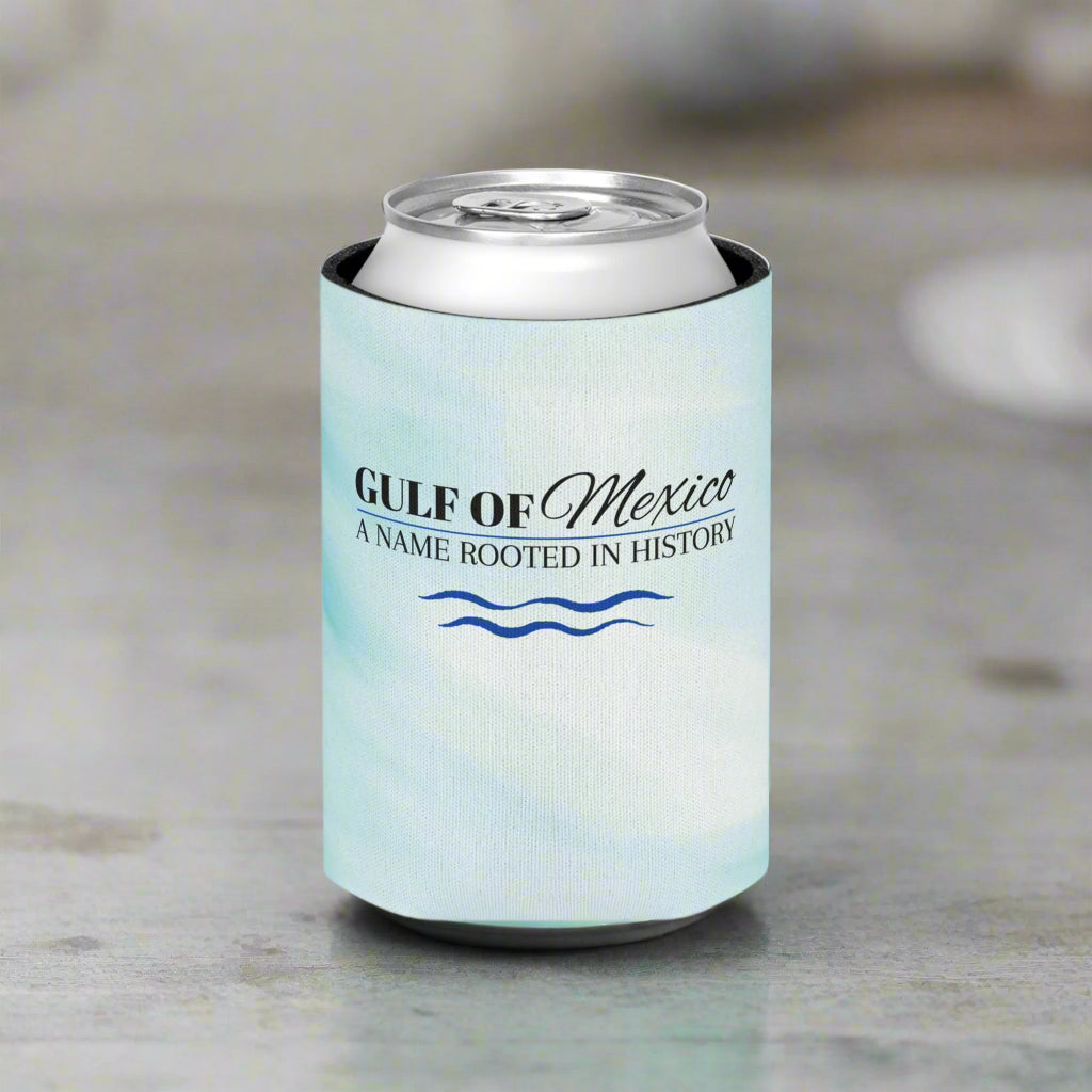 Gulf of Mexico Can Cooler - A Name Rooted in History Beverage Insulator