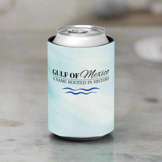 Gulf of Mexico Can Cooler - A Name Rooted in History Beverage Insulator