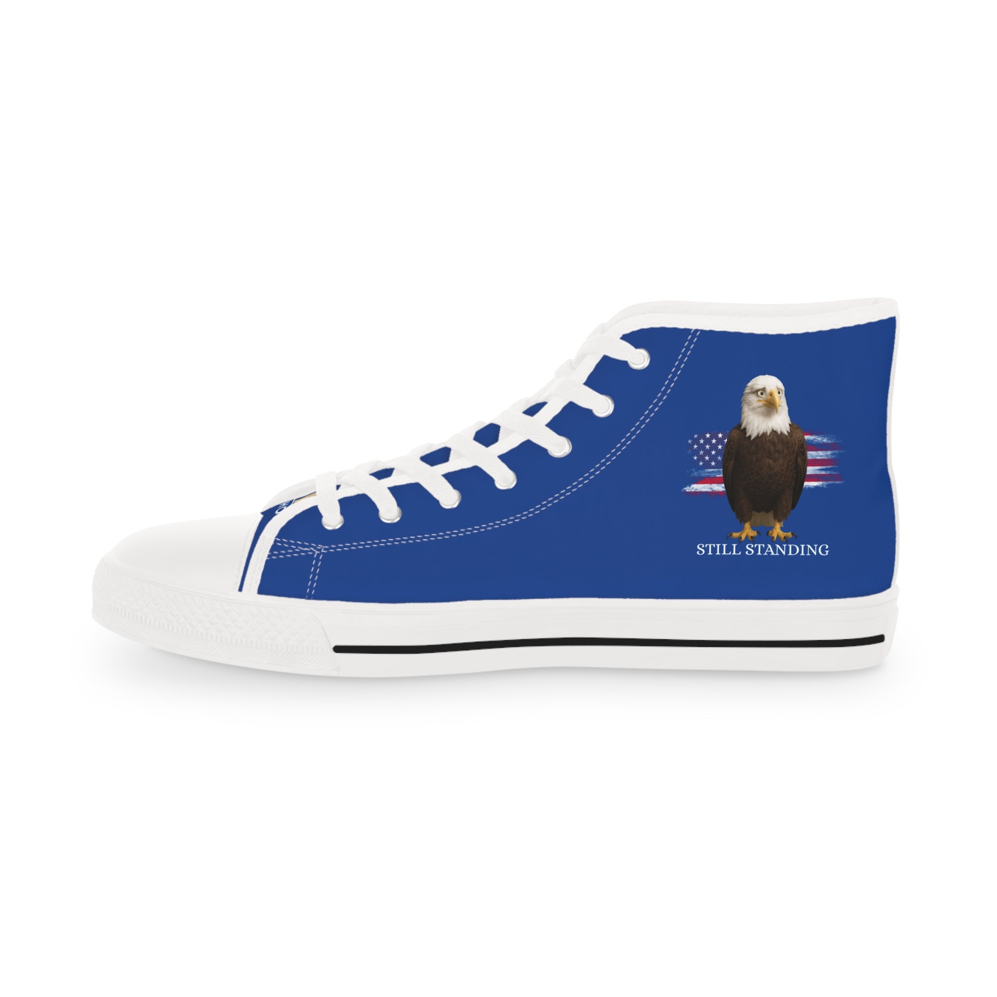 Still Standing Eagle Men’s High-Top Sneakers