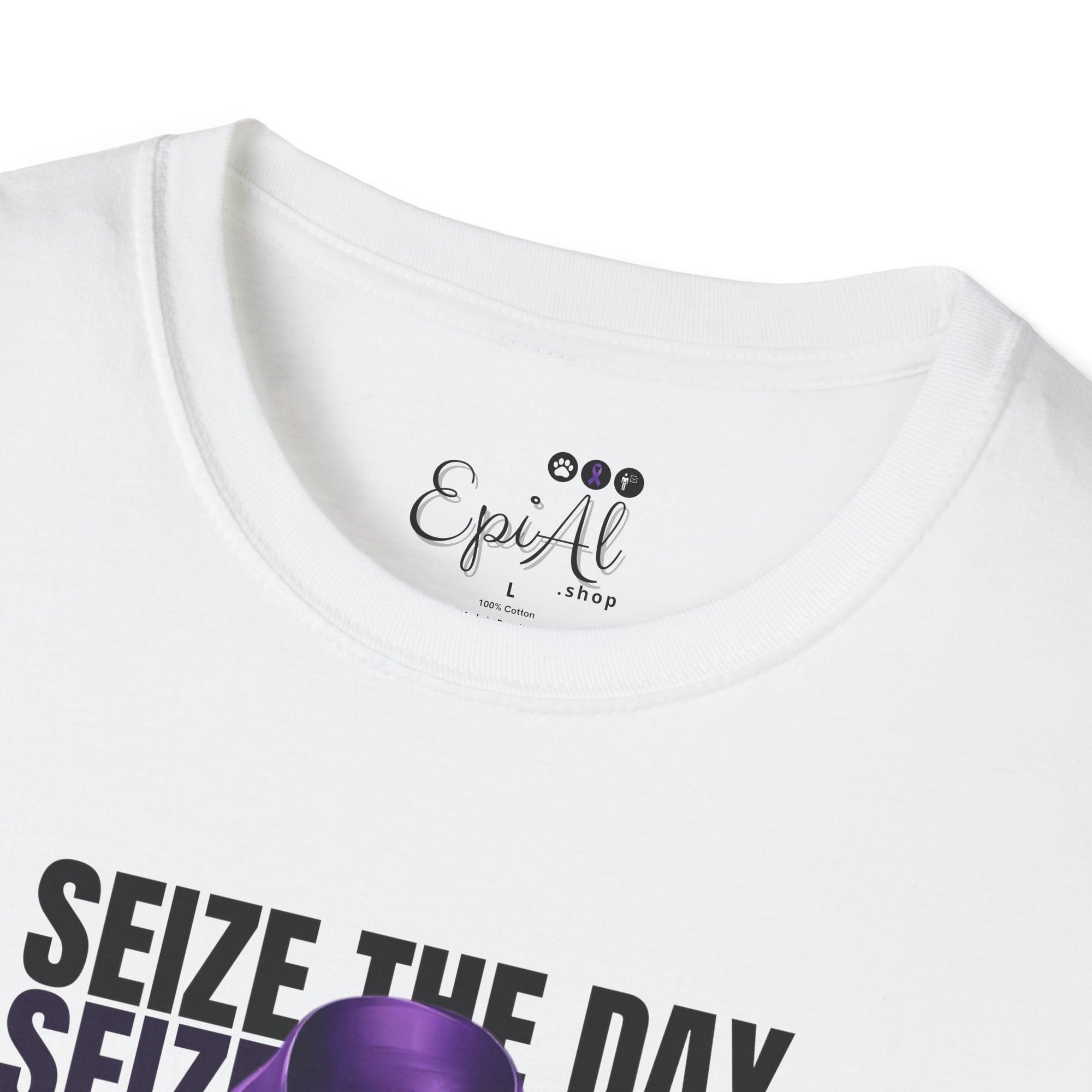 Empowering 'Seize the Day' Unisex T-Shirt