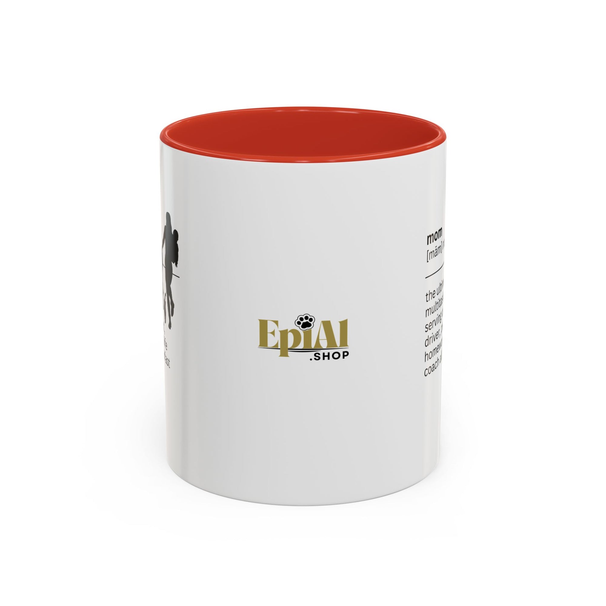 Mom Multitasker Accent Coffee Mug - Perfect Gift for Moms