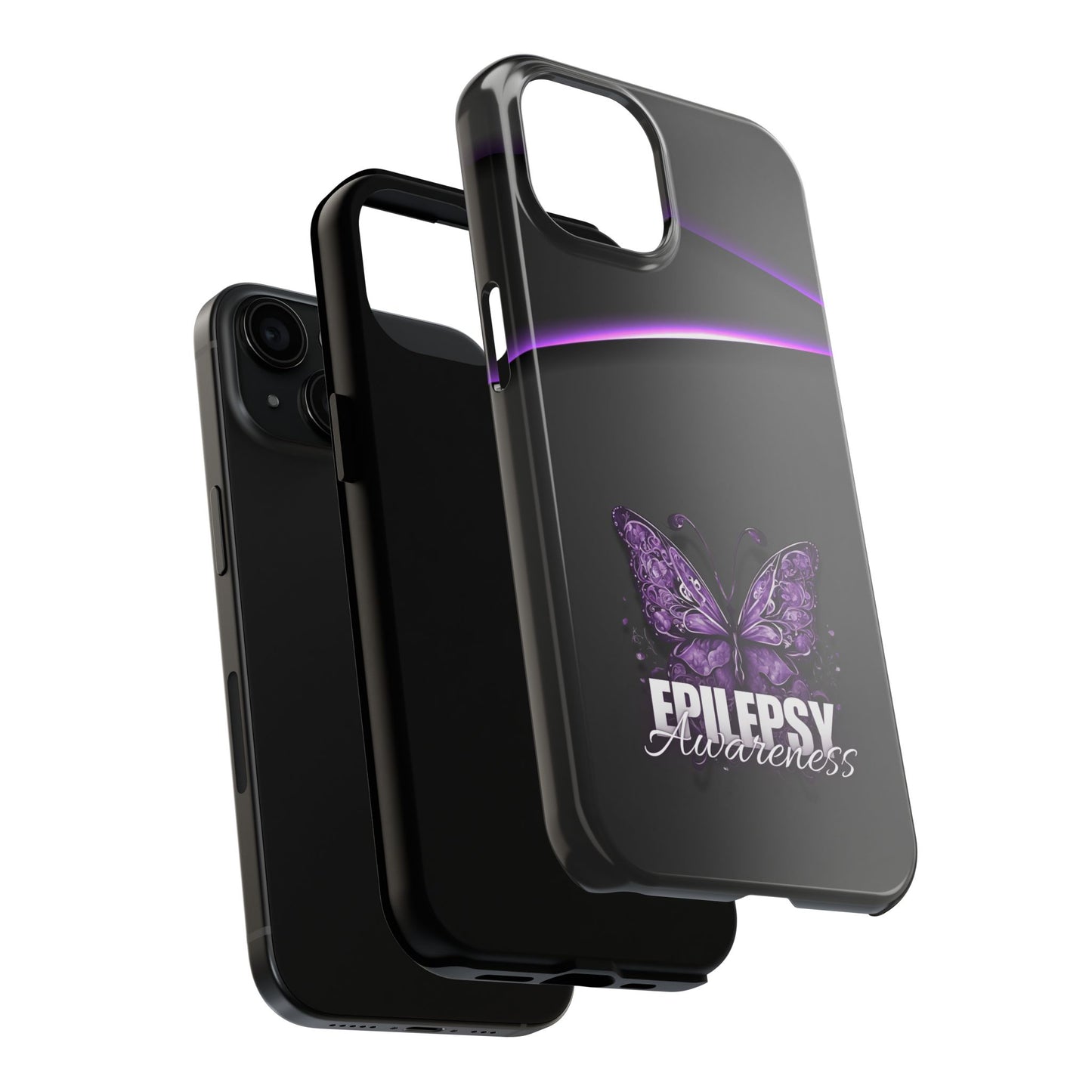 Epilepsy Awareness Butterfly Tough Phone Cases