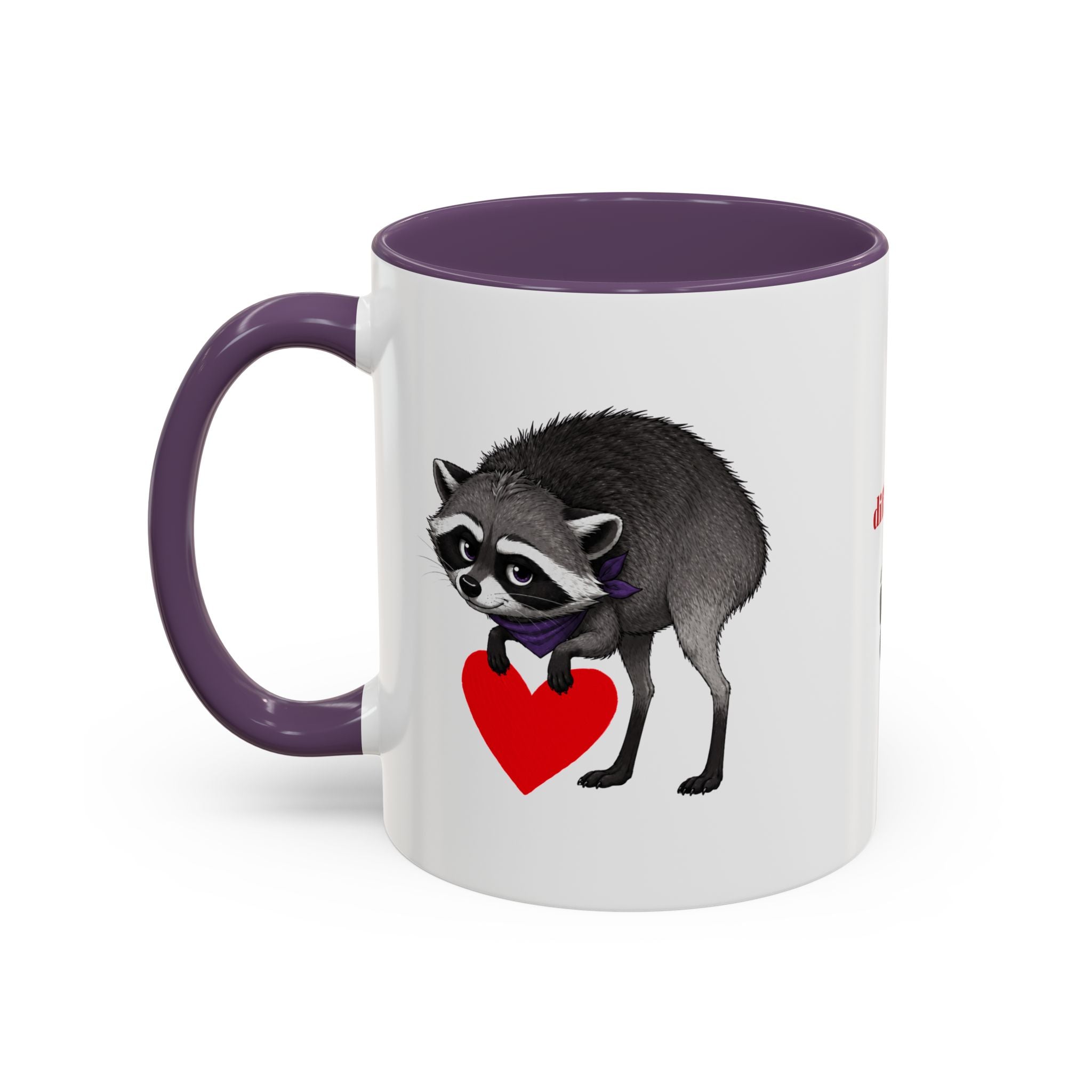 Jimothy “Be Different” Raccoon Mug