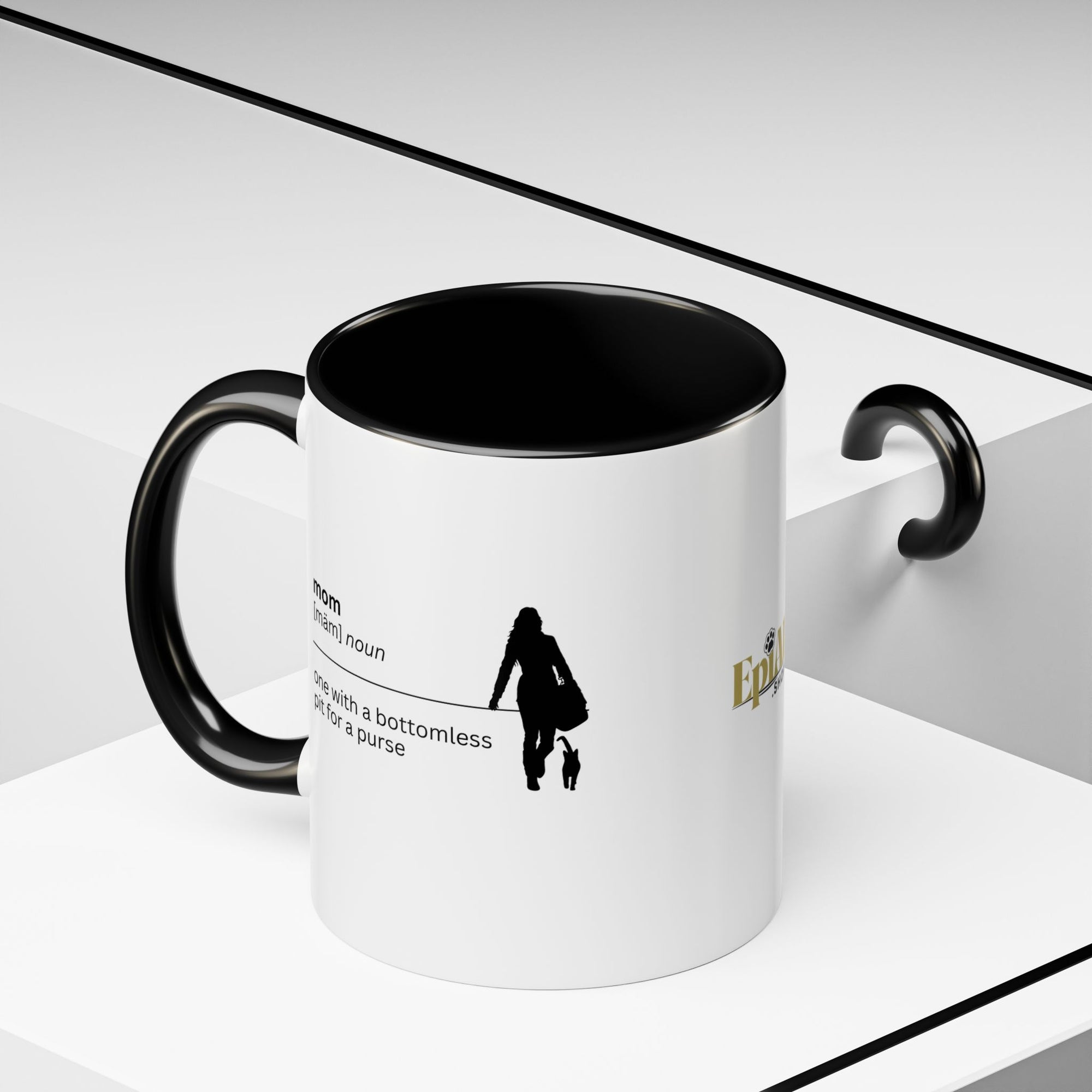 Mom Purse Accent Coffee Mug - Perfect Gift for Moms