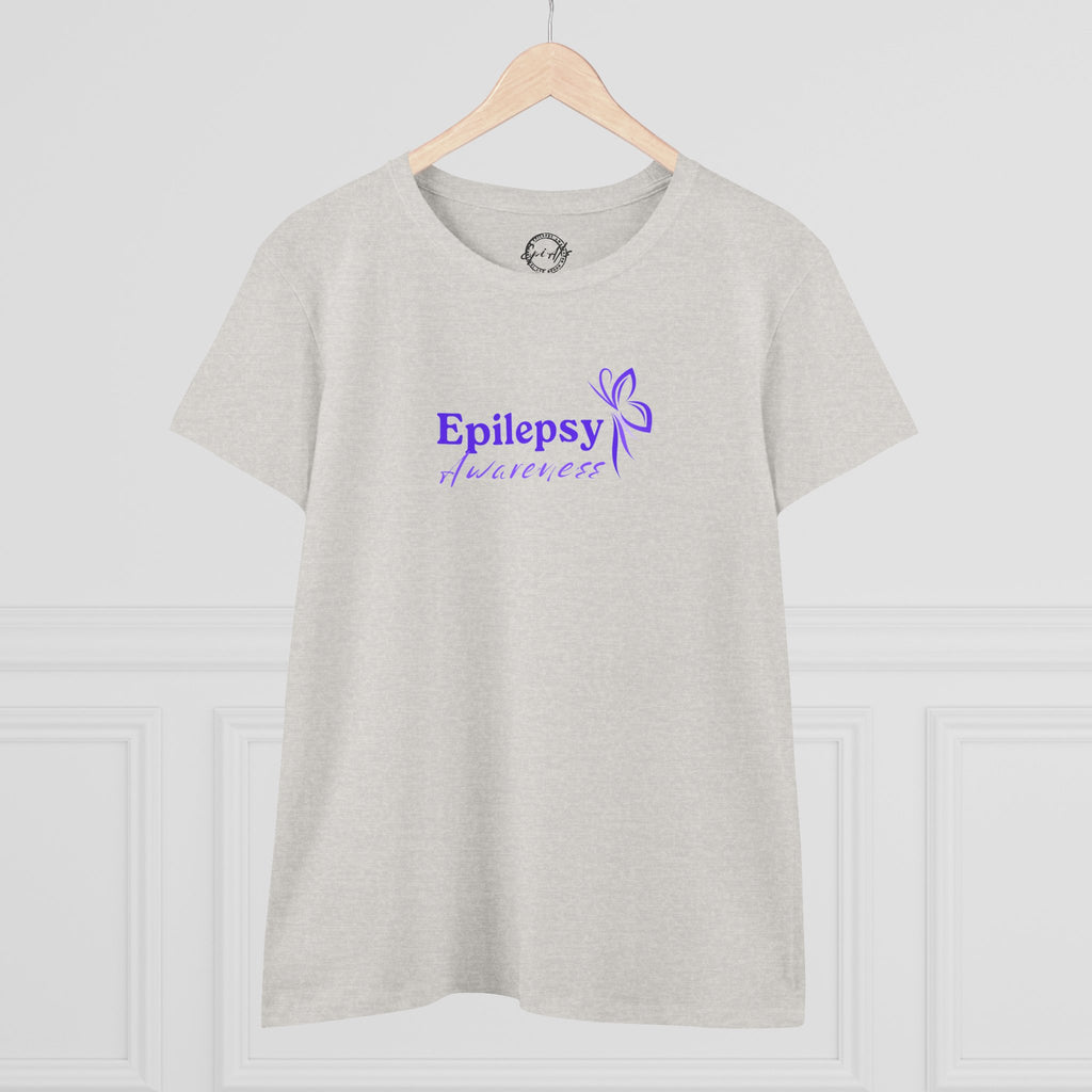 Epilepsy Awareness Women's Tee, Cotton Shirt