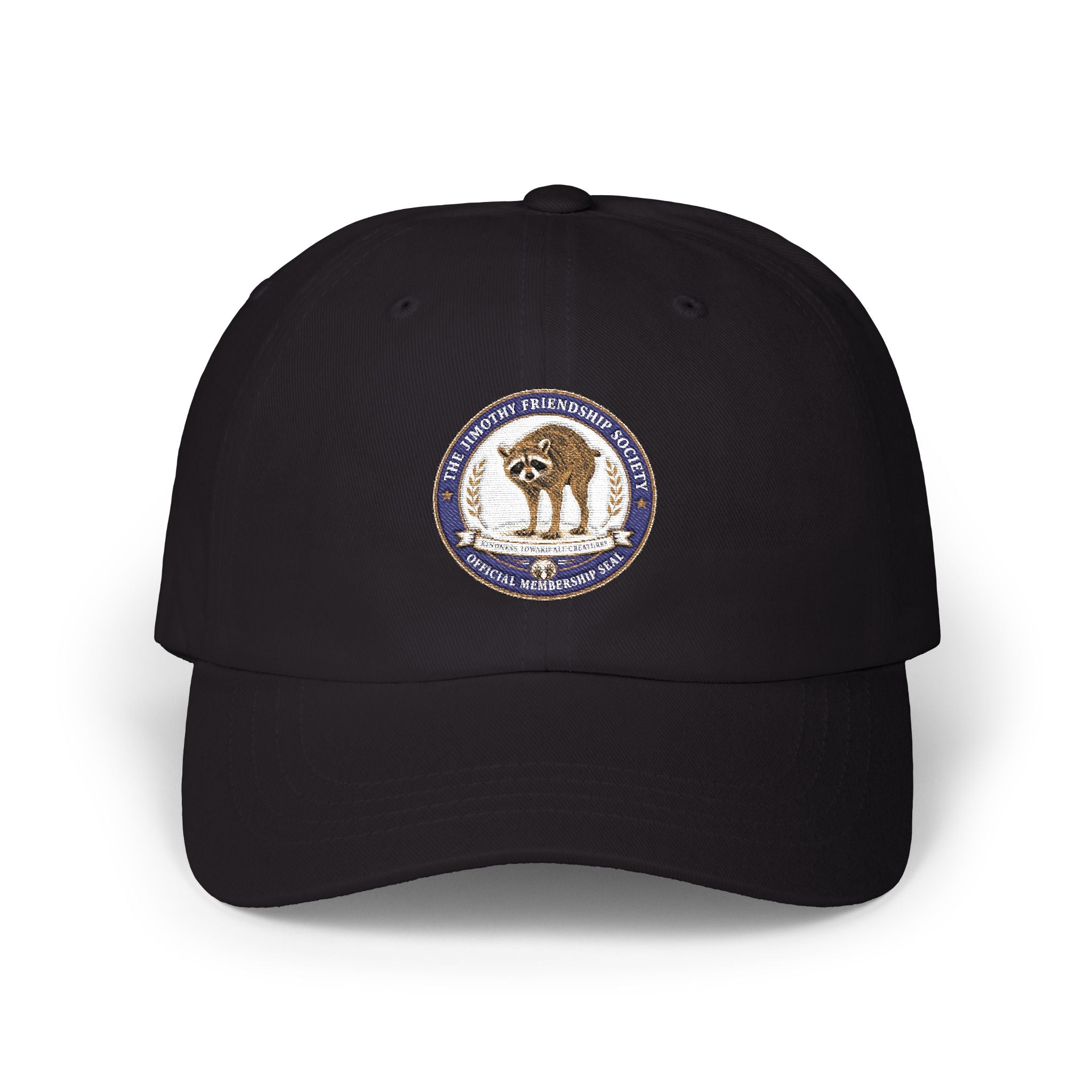 Jimothy Friendship Society Dark-Colored Dad Hat