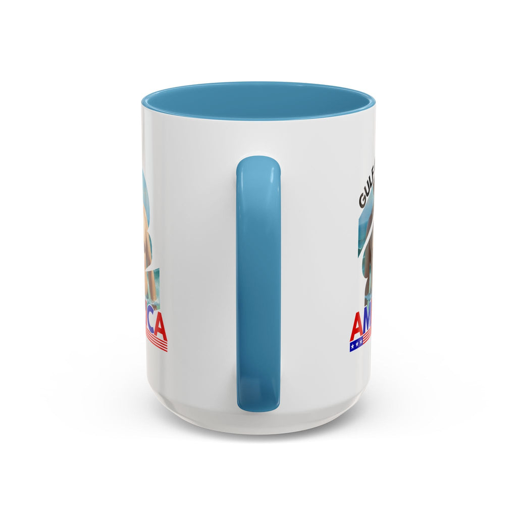 Trump's Gulf of America Accent Coffee Mug Printify