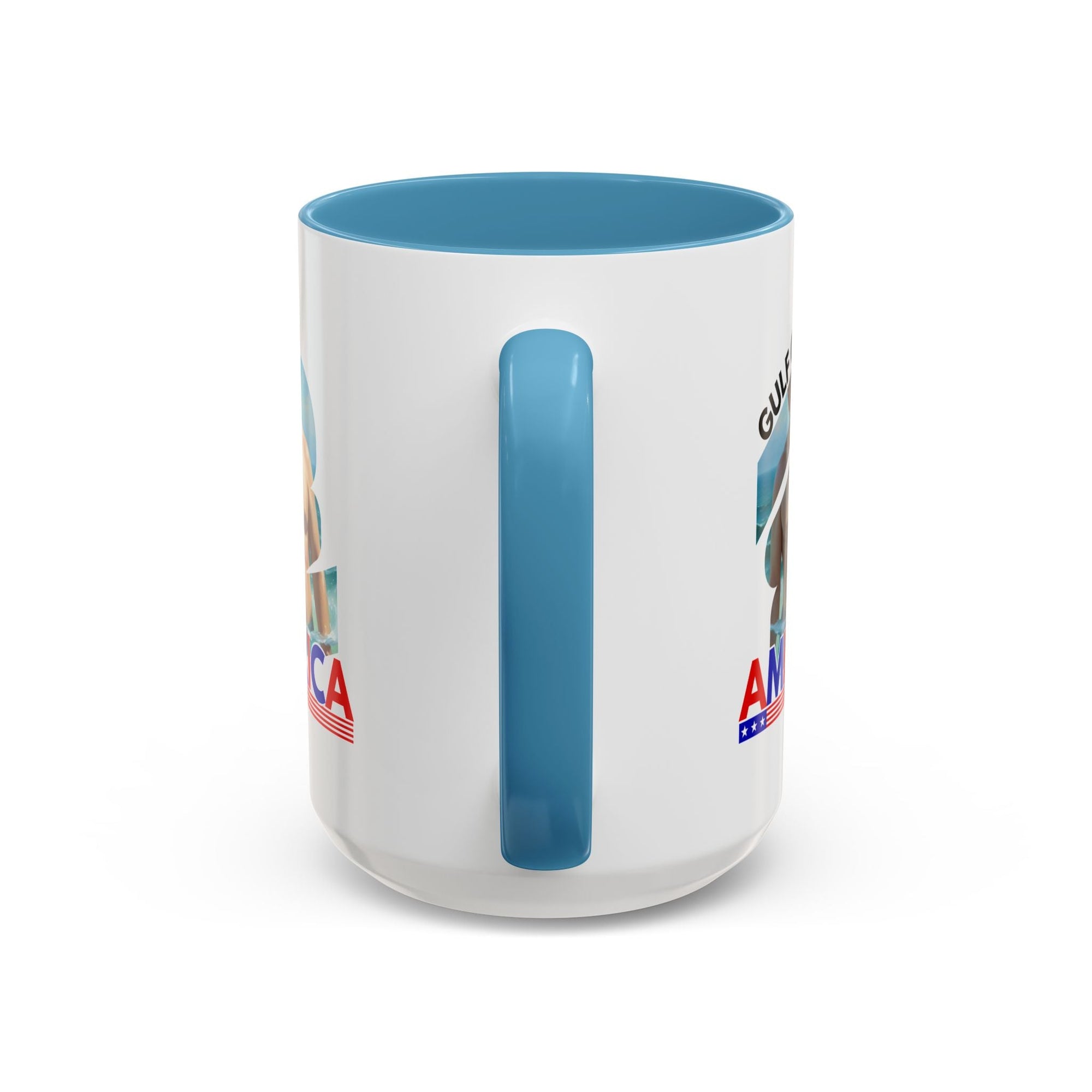 Trump's Gulf of America Accent Coffee Mug Printify