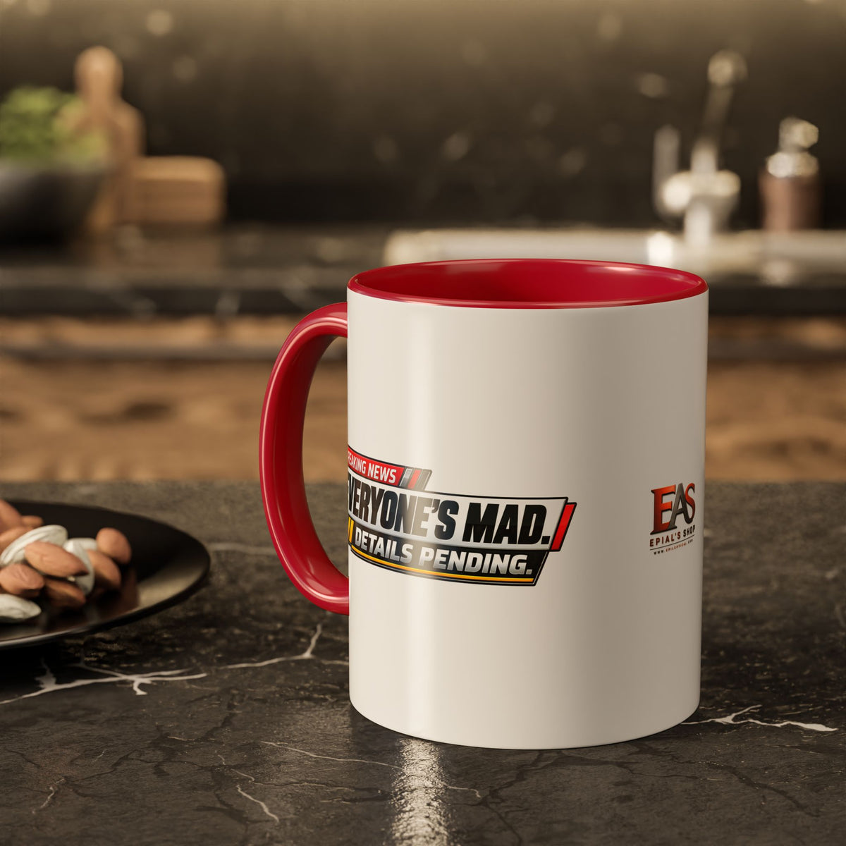 Everyone’s Mad. Details Pending. Breaking News Coffee Mug (11oz & 15oz)