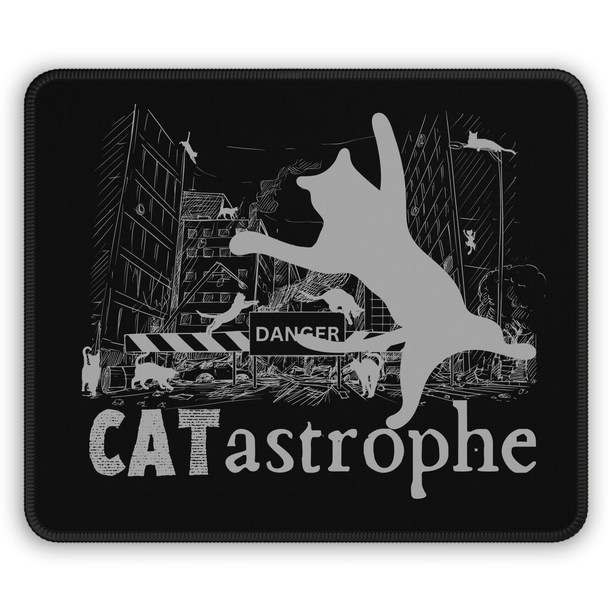 Photo depicting the ​CATastrophe Gaming Mouse Pad from EpiAl's Shop.