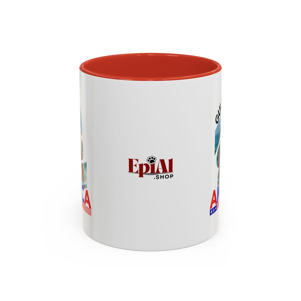 Trump's Gulf of America Accent Coffee Mug Printify