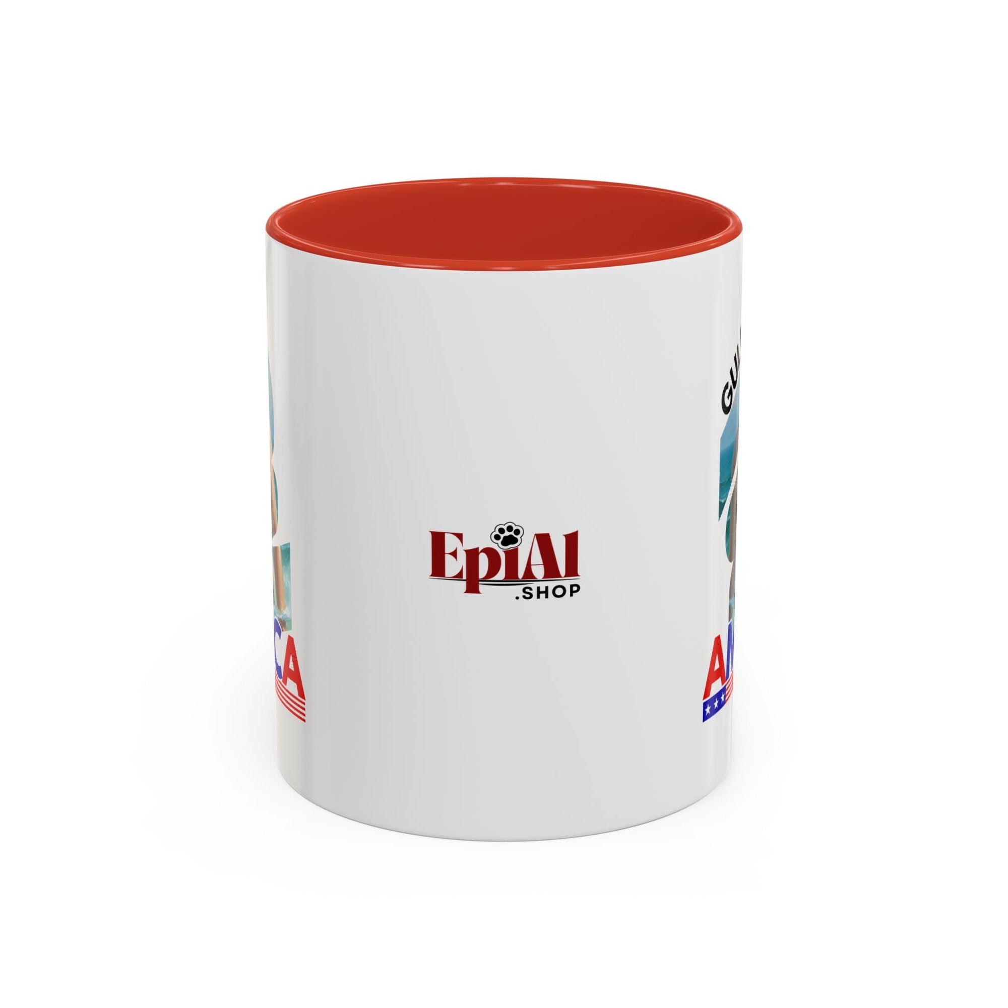 Trump's Gulf of America Accent Coffee Mug Printify