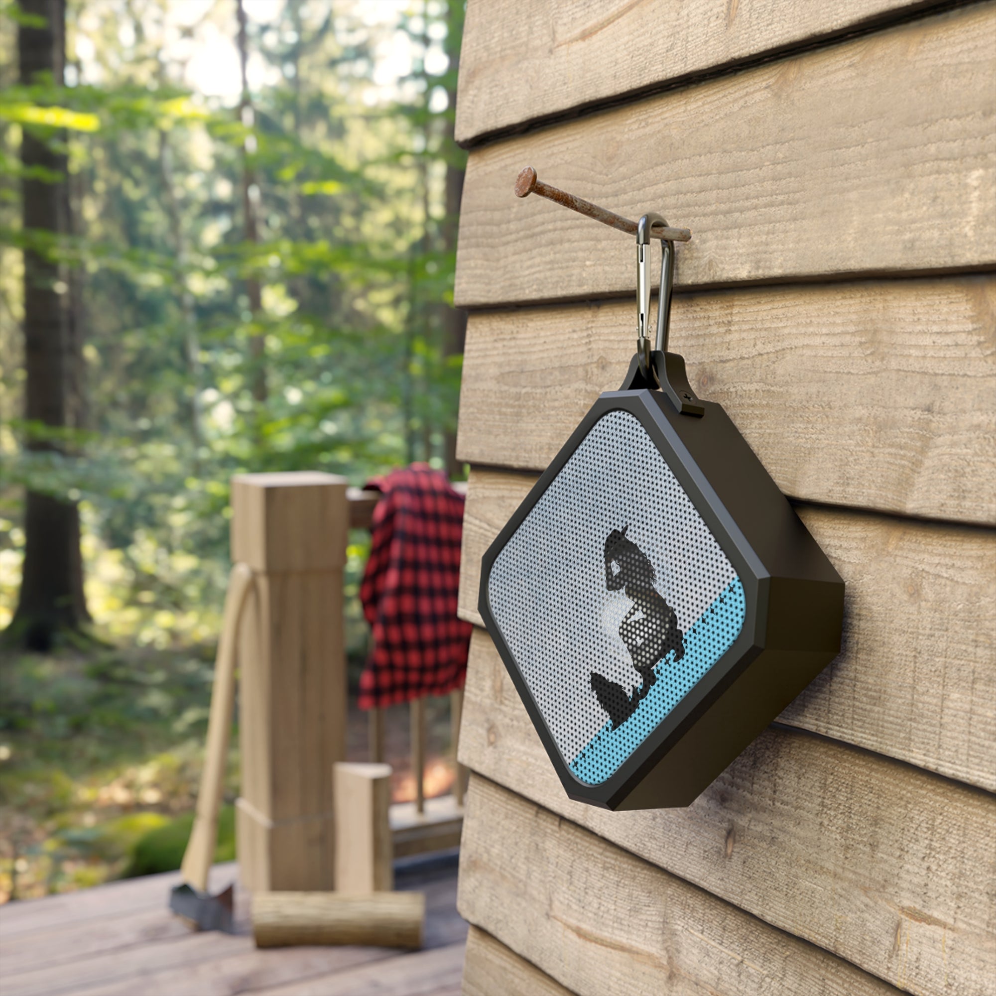 Cowgirl Cat Lady Blackwater Outdoor Bluetooth Speaker