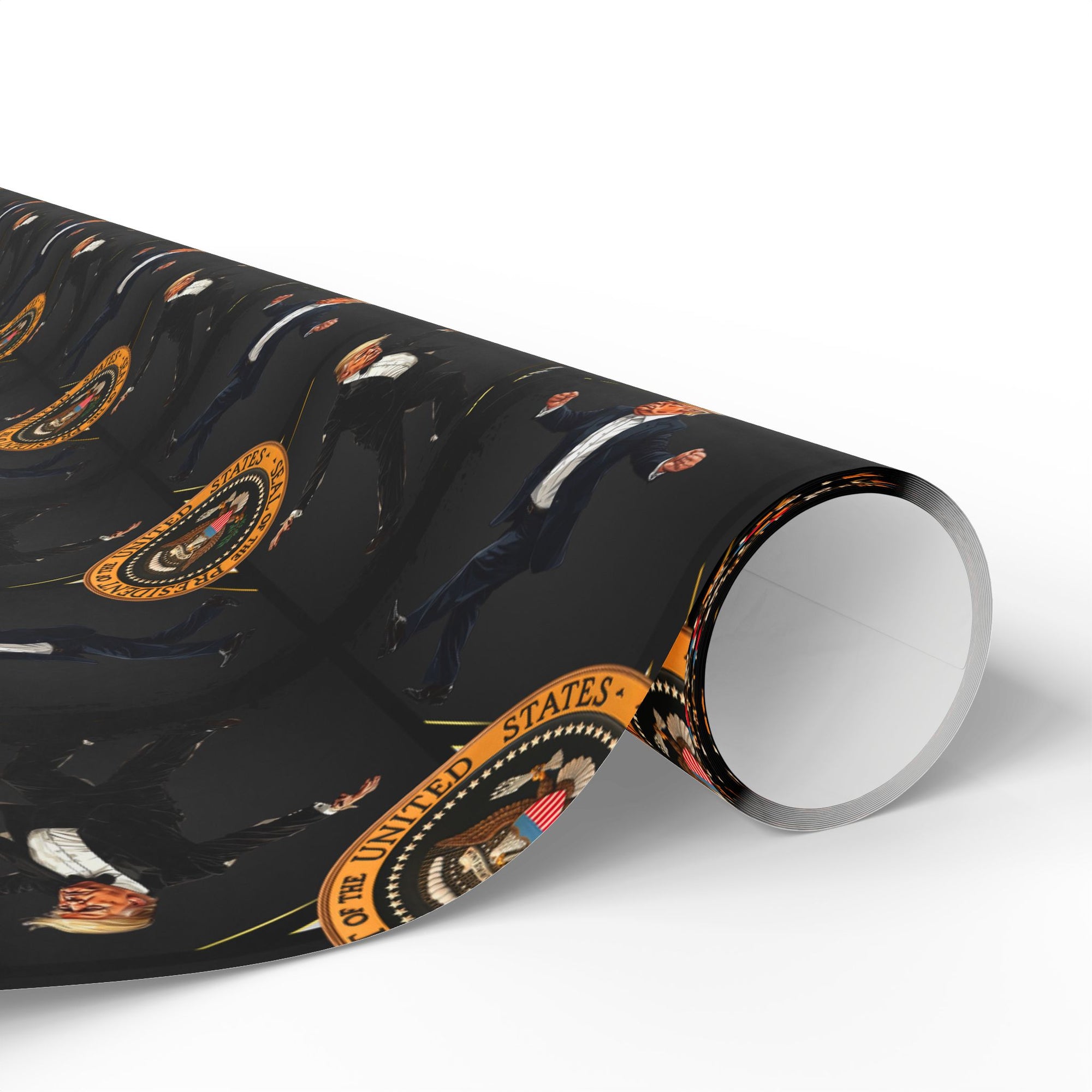 Dancing President Wrapping Paper