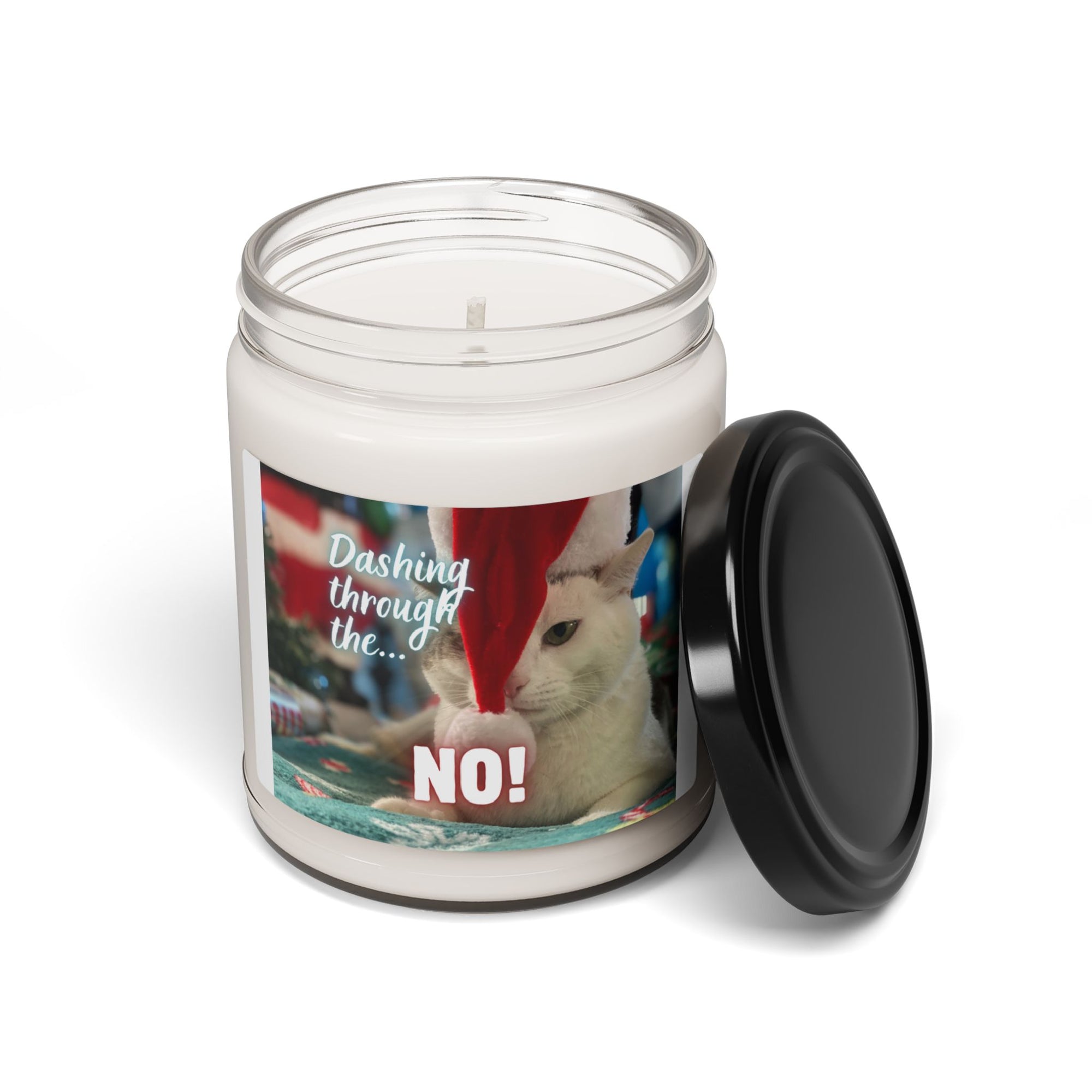 Dashing Through the No Scented Soy Candle, 9oz