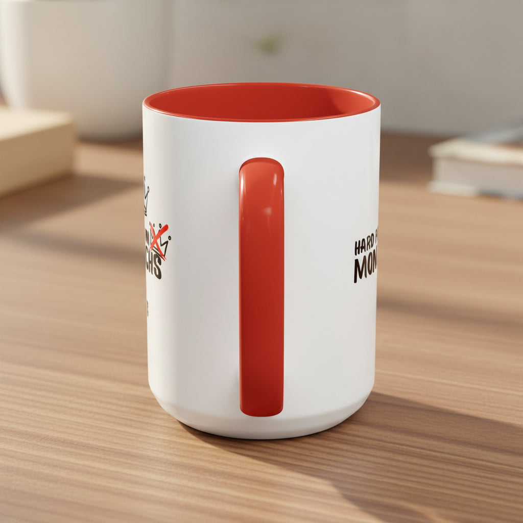 Hard Pass on Monarchs Mug – Sassy Anti-King Coffee Cup