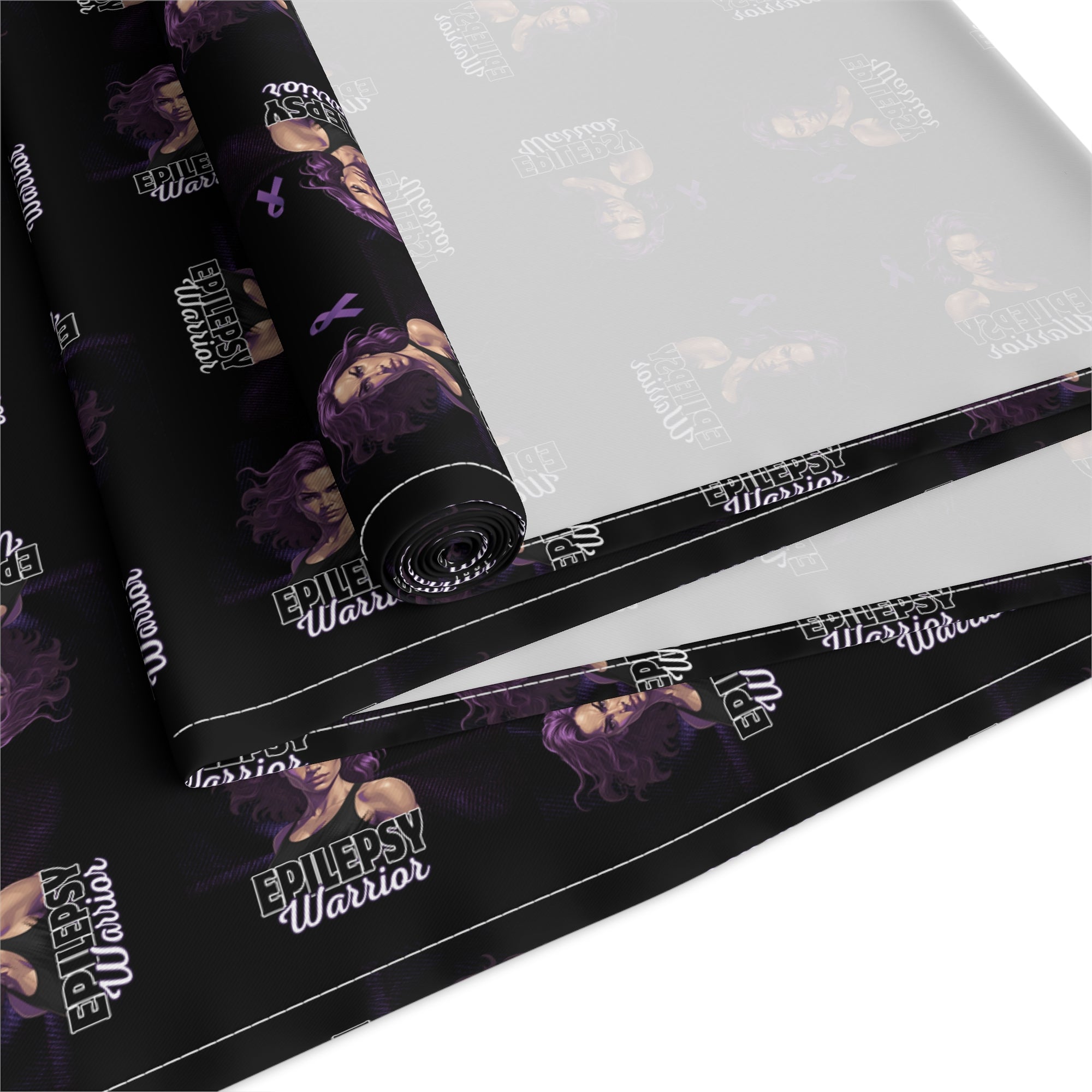 Epilepsy Warrior Woman Table Runner
