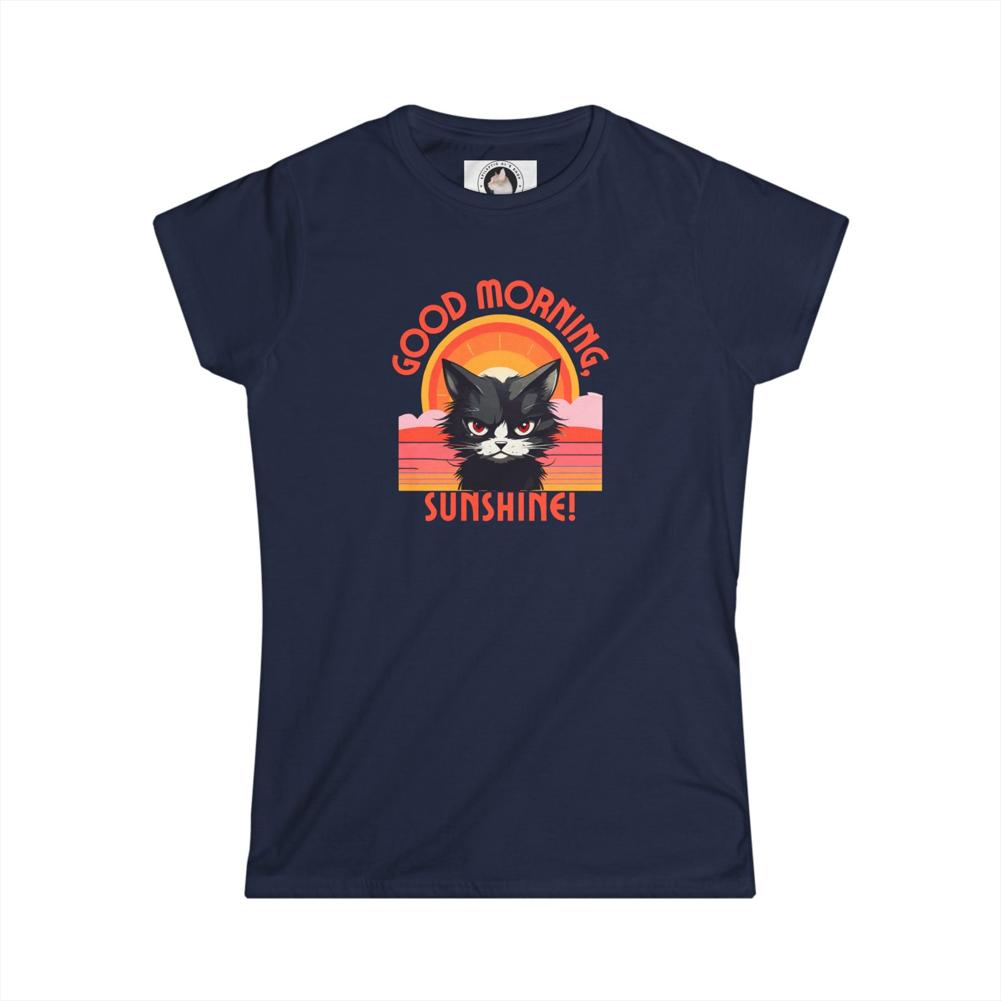 Good Morning Sunshine Women's Softstyle Tee - T - Shirt - Epileptic Al’s Shop