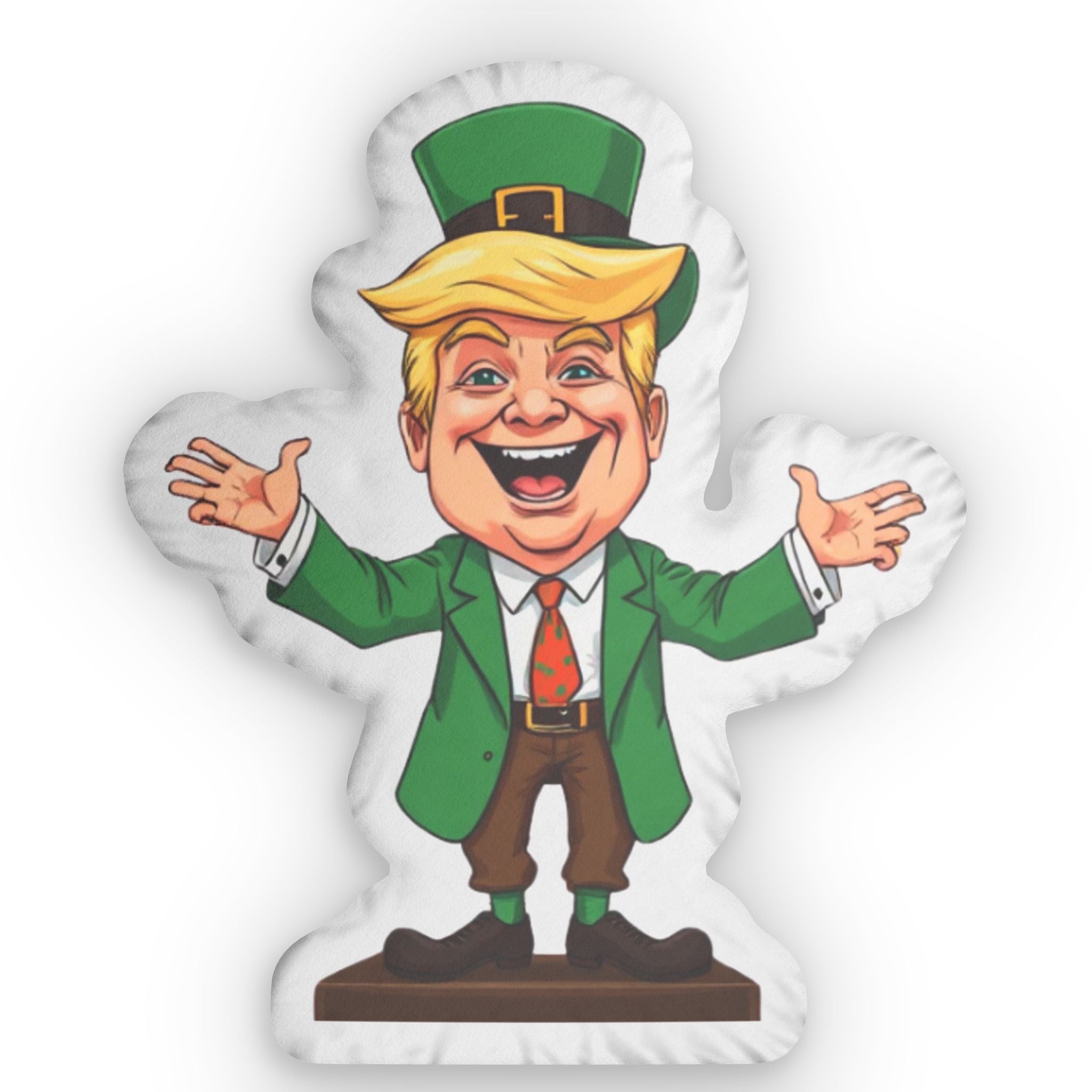 Leprechaun Parody Shaped Pillow