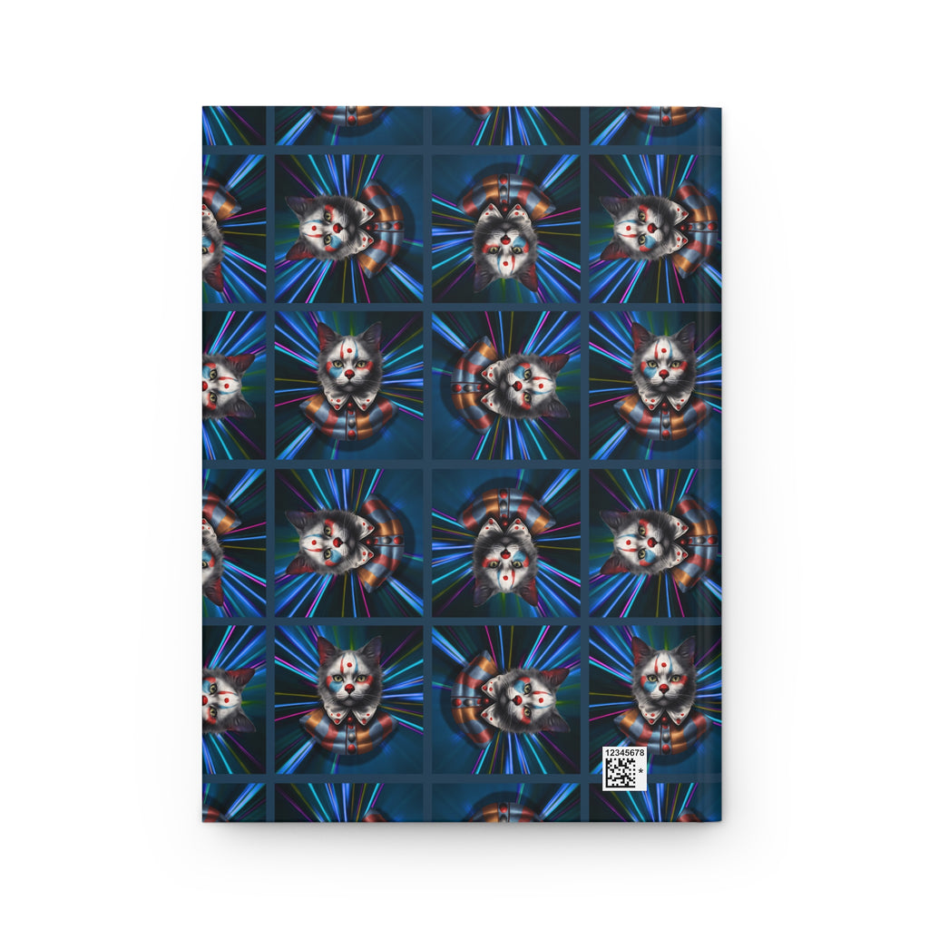 Clown Cat Hardcover Journal