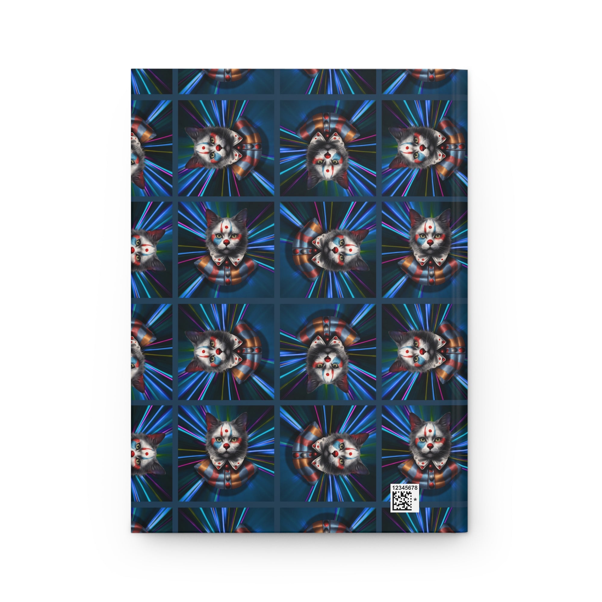 Clown Cat Hardcover Journal