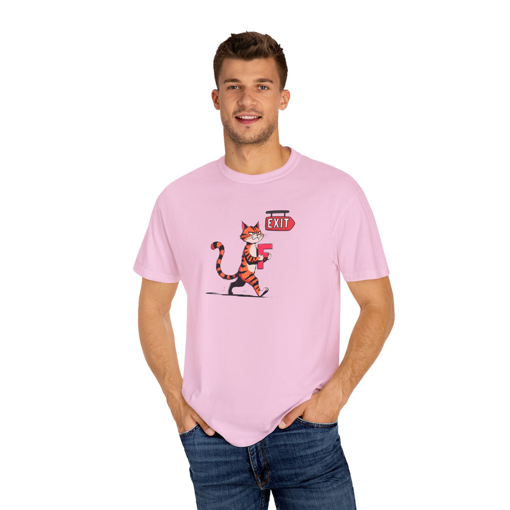 Getting the F Outta Here Unisex Garment-Dyed T-shirt